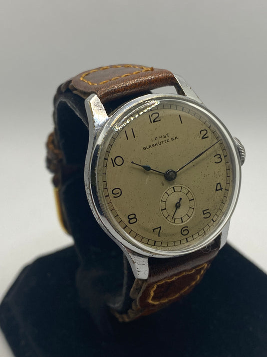 A. Lange & Söhne Glashutte Military Big Crown Extremely Rare