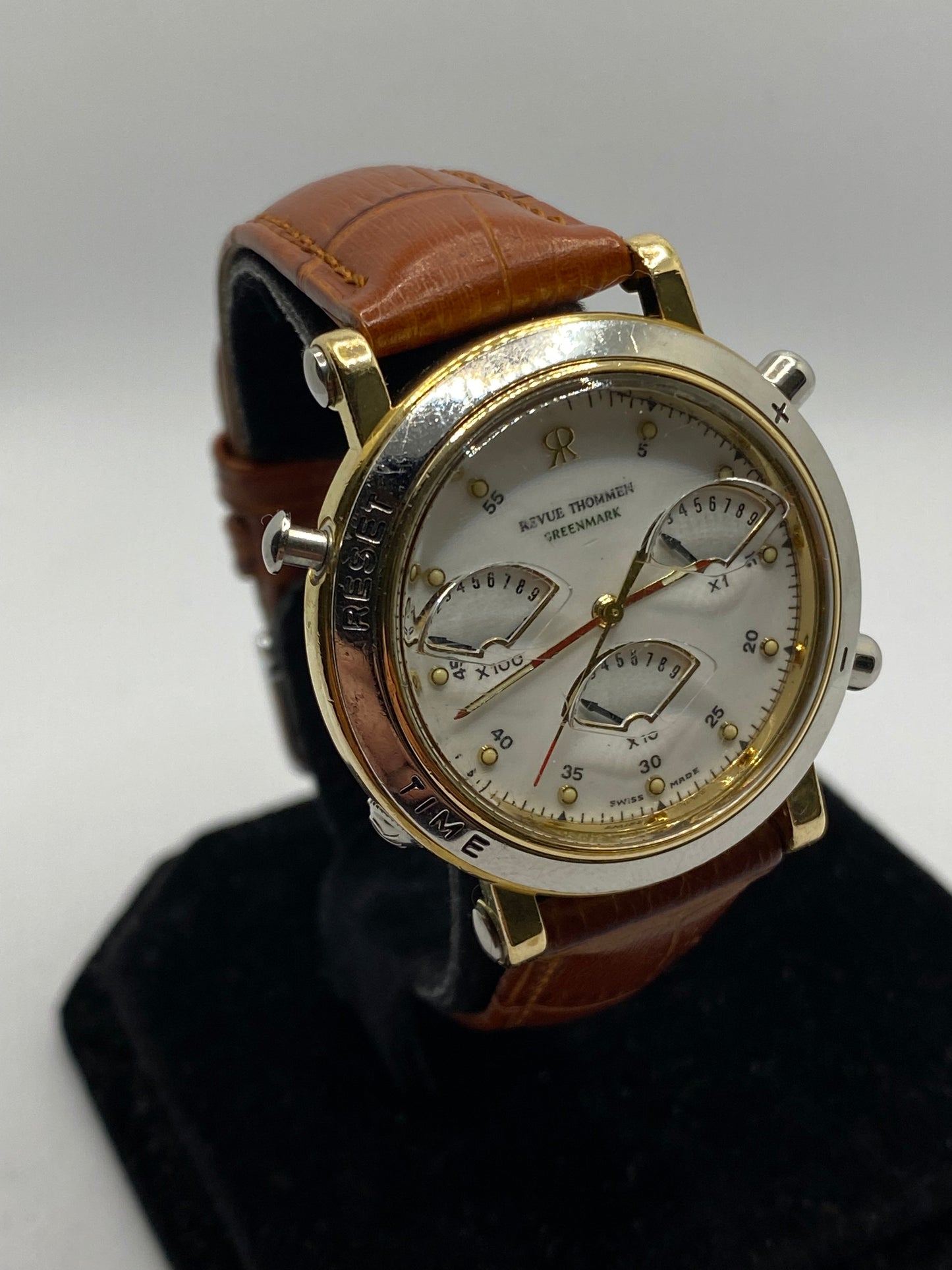 Revue Thommen Greenmark Golf Gold/Steel Watch