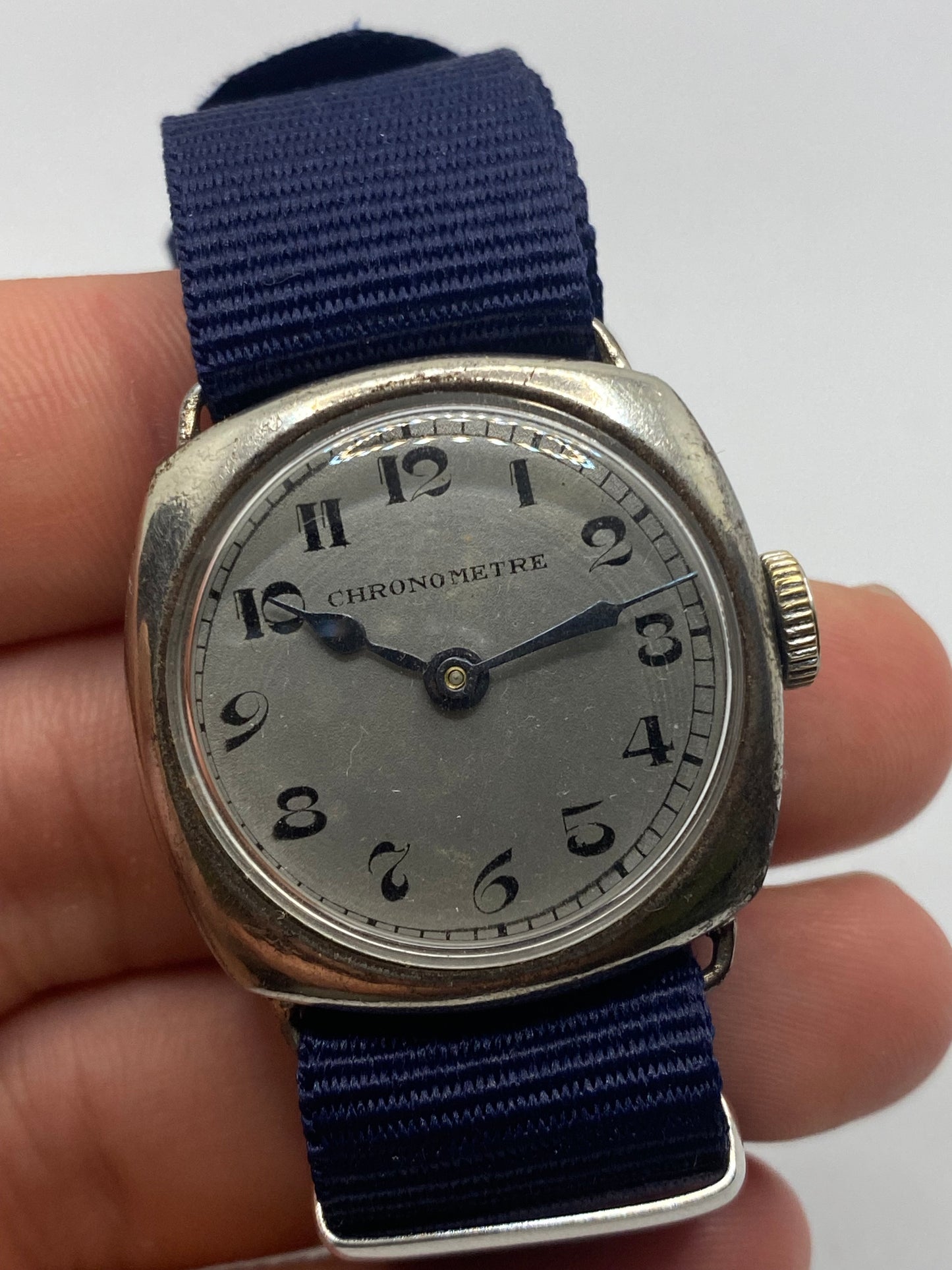 Chronometre WW1 Military 1920s Rare Watch