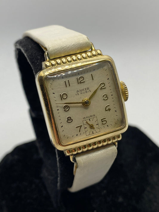 Anker 15 Rubis Small Second 50s Vintage Ladies Watch