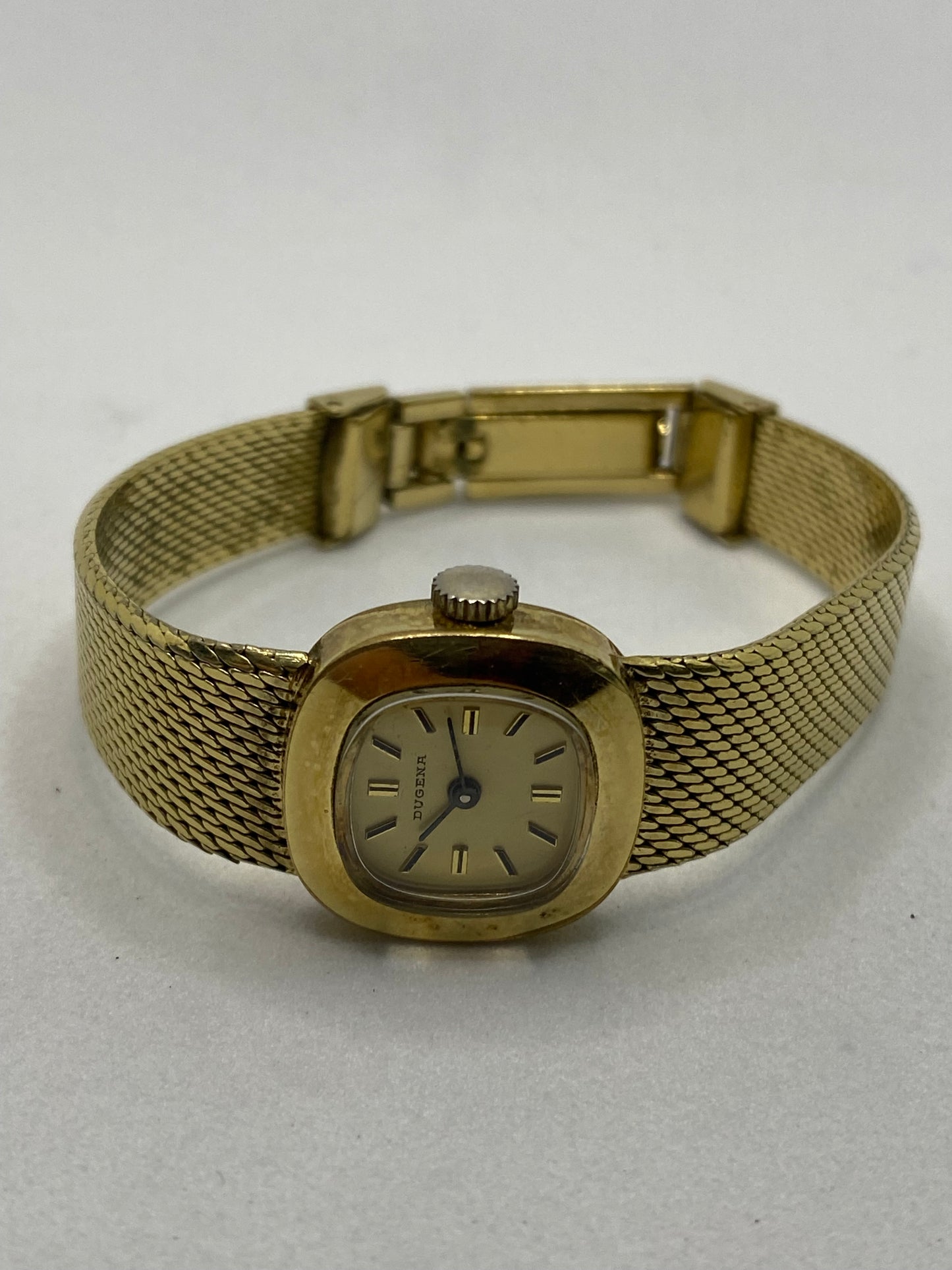 Dugena All Gold Plated Manual Wind Vintage 60s Ladies Watch