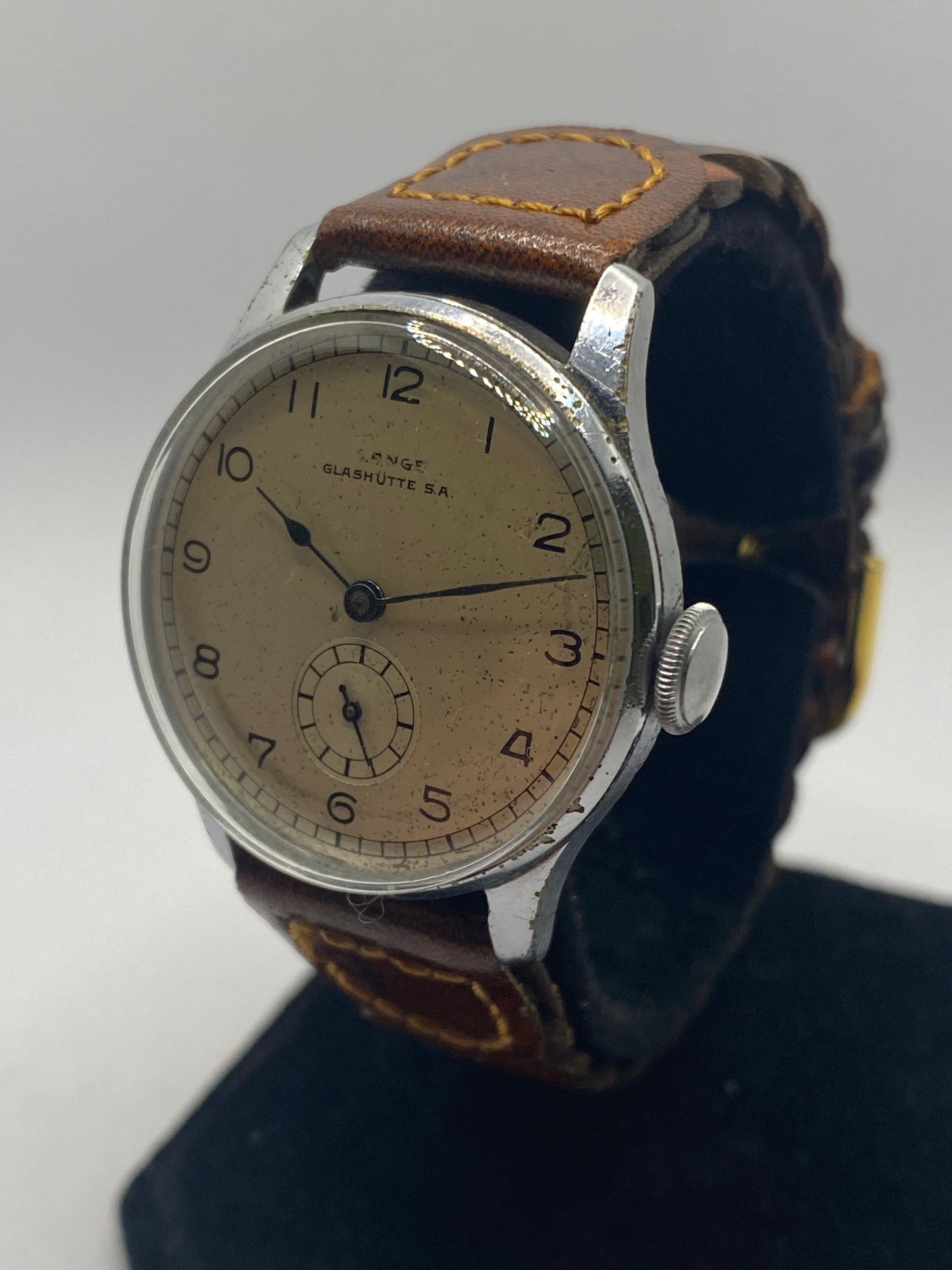 A. Lange & Söhne Glashutte Military Big Crown Extremely Rare