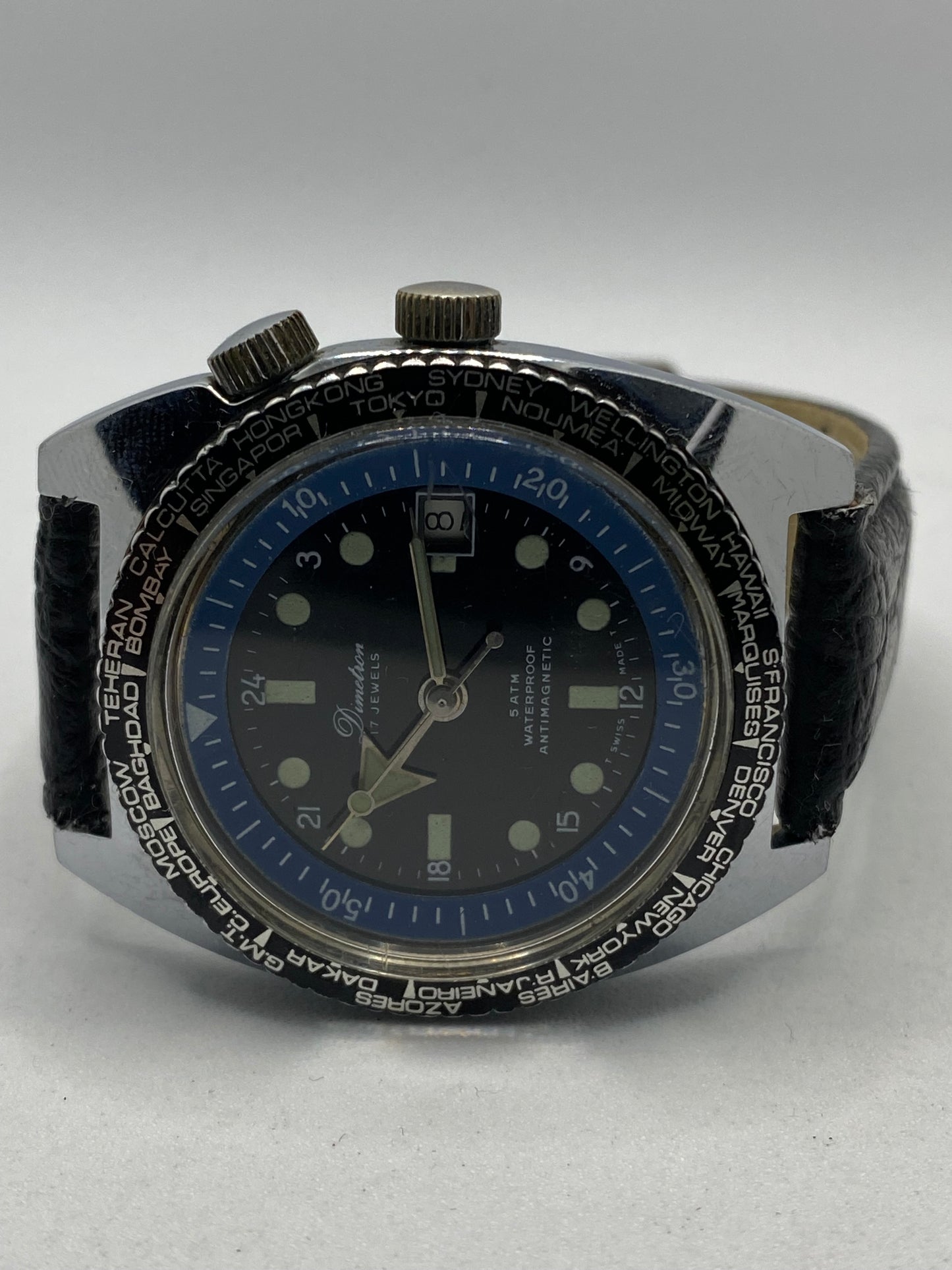 Dimetron GMT Diver Vintage Men’s Watch