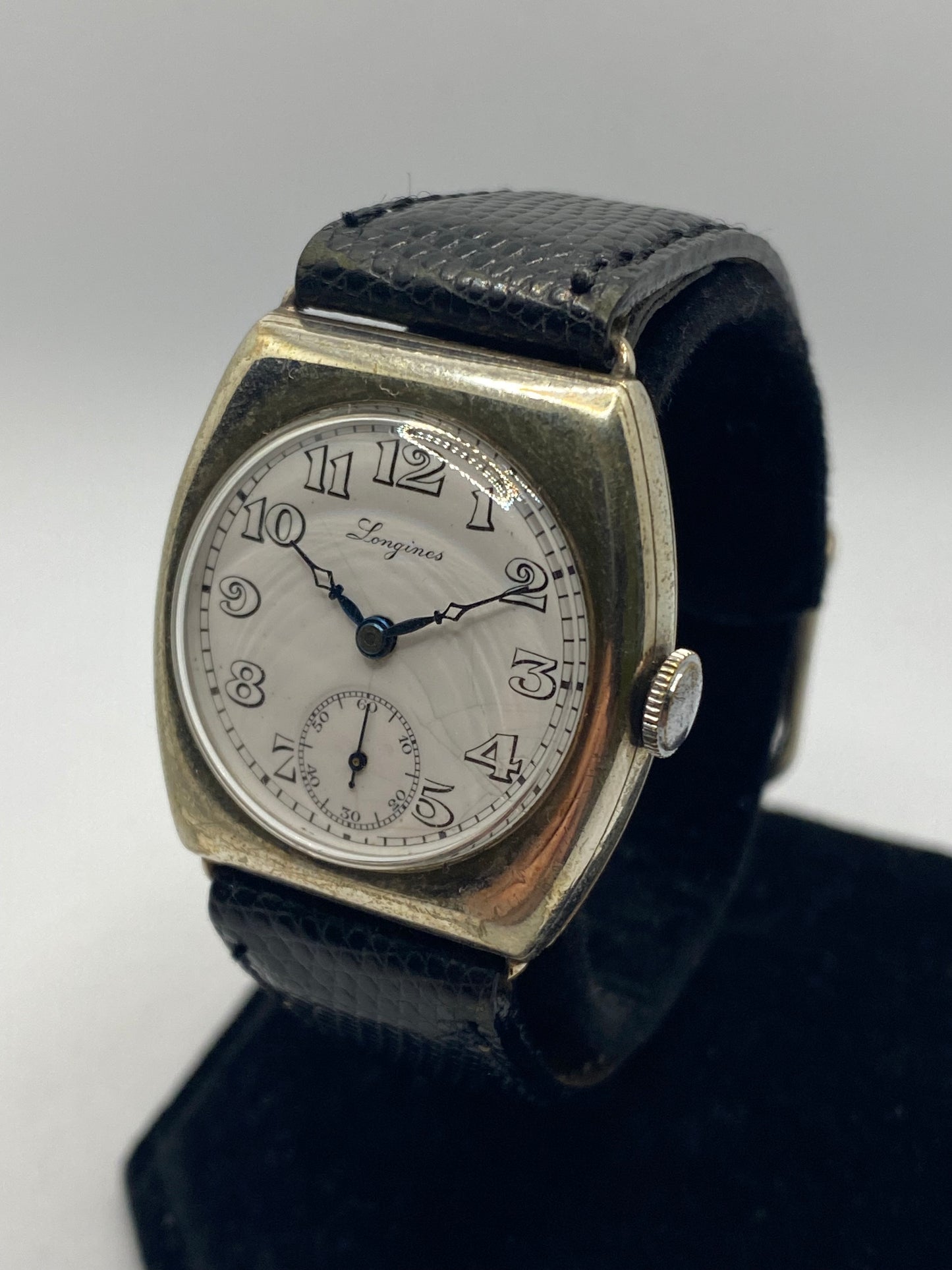 Longines WW1 Officer Trench Silver Watch