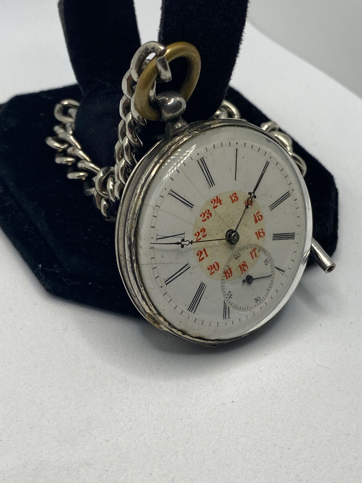 Vacheron Constantin Antique 1850s Silver Pocket Watch