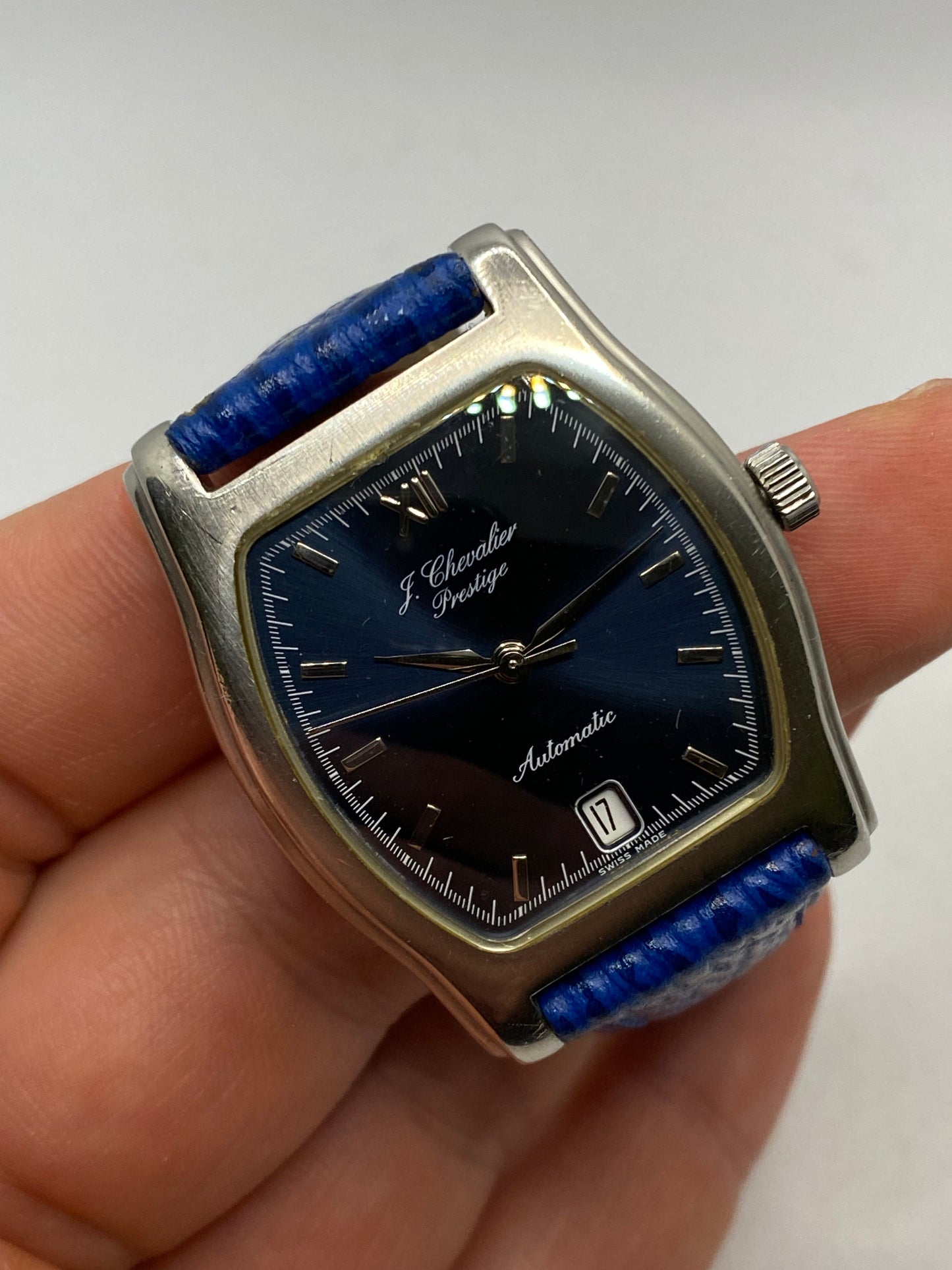 J. Chevalier Prestige Automatic ETA 2892 Blue Dial Men’s Watch