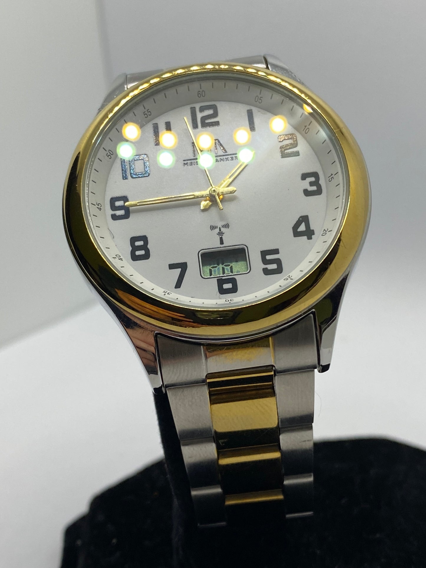 Meister Anker Radio Controlled Gold Plated Men’s Watch