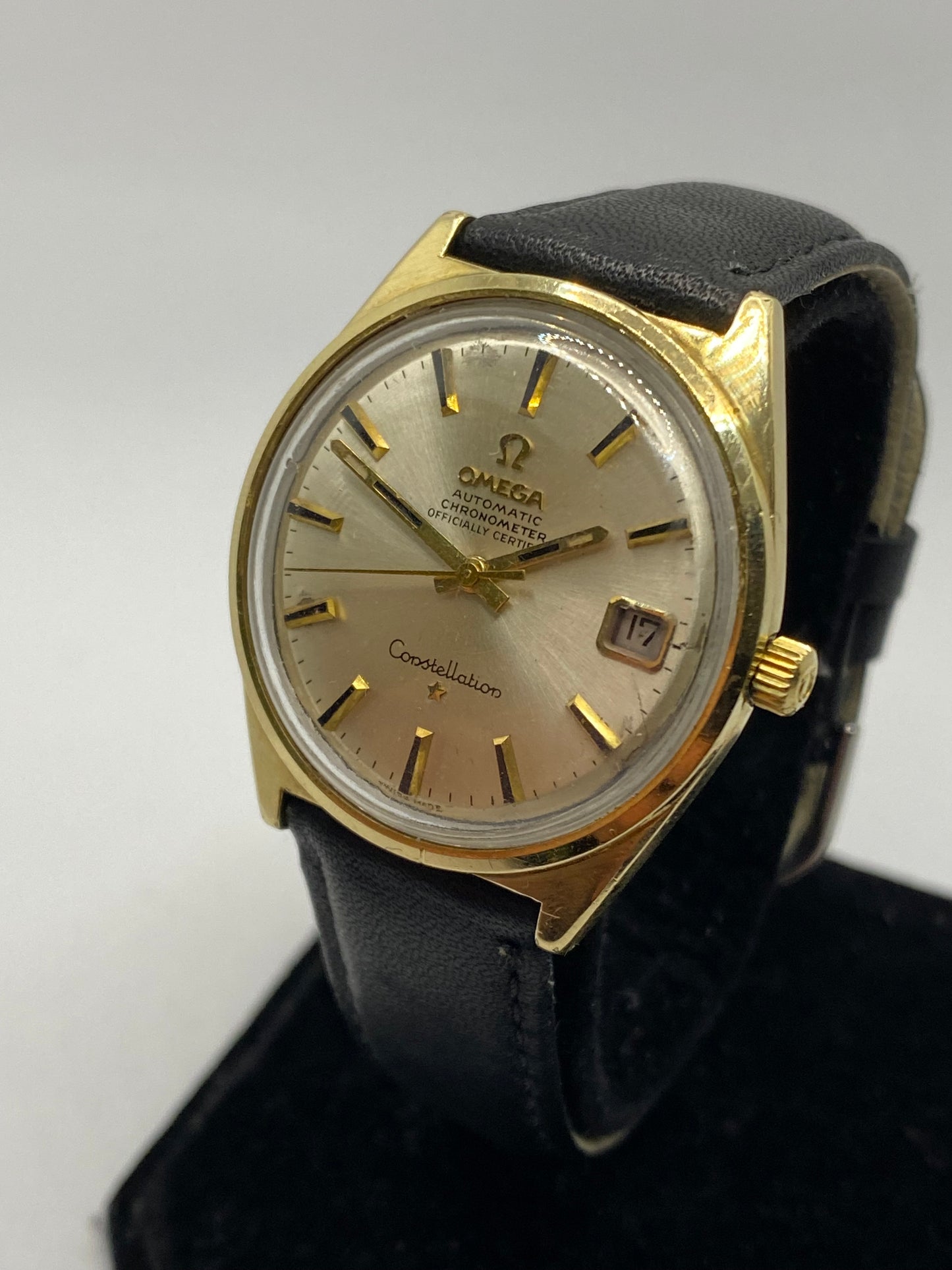 Omega Constellation Automatic Chronometer Gold Cap