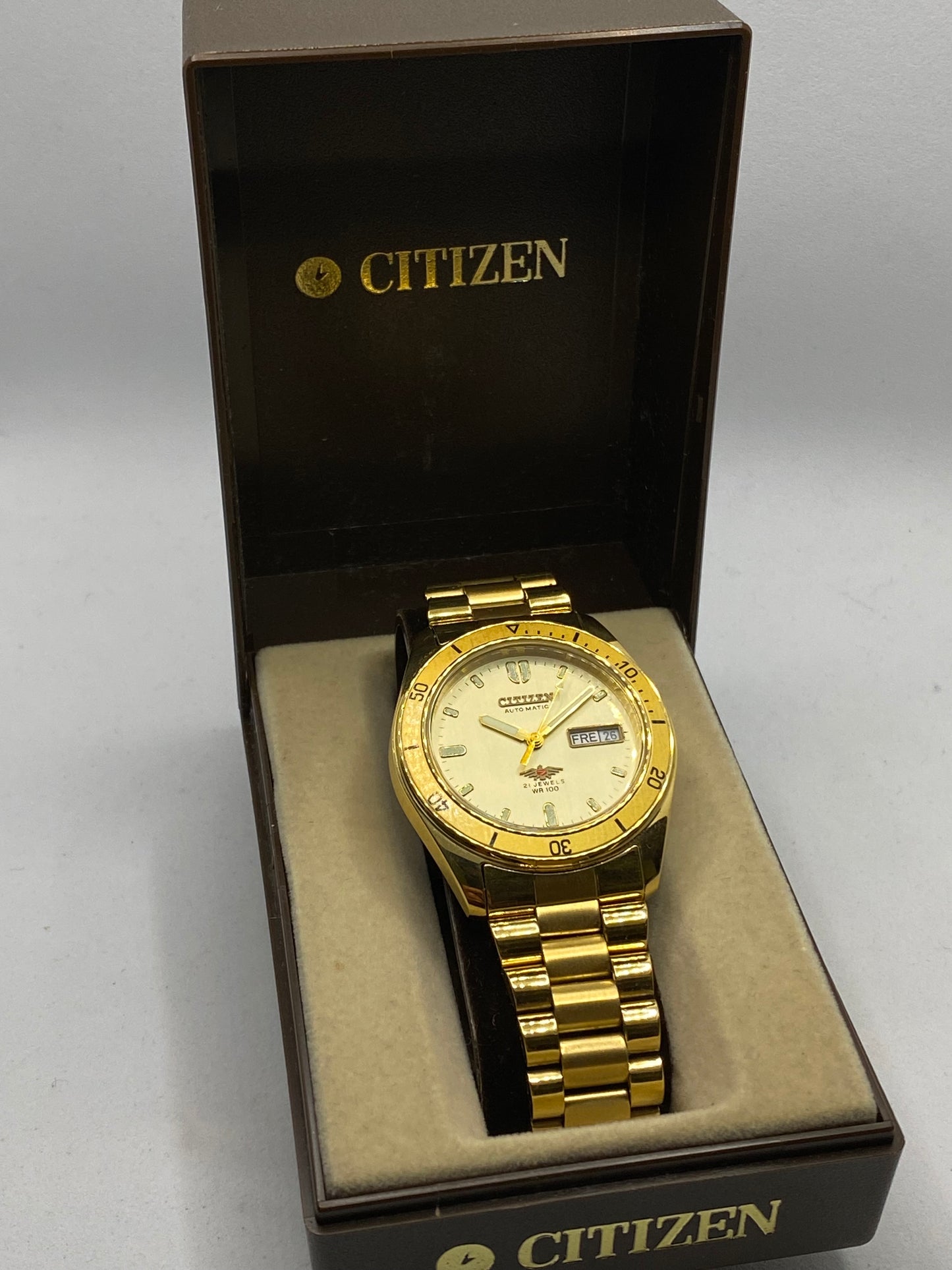 Citizen Automatic Gold Day Date WR100m Men’s Watch