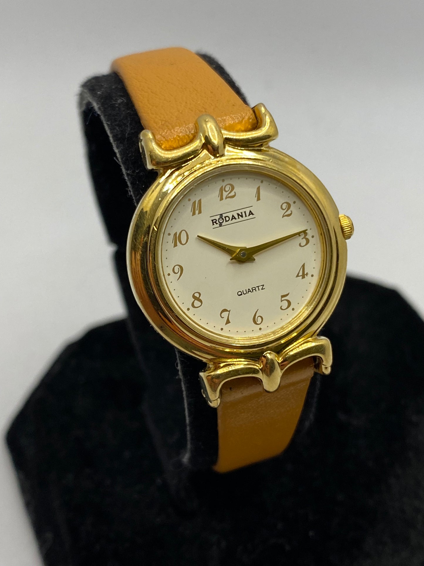 Rodania Quartz Gold Plated Ladies Watch