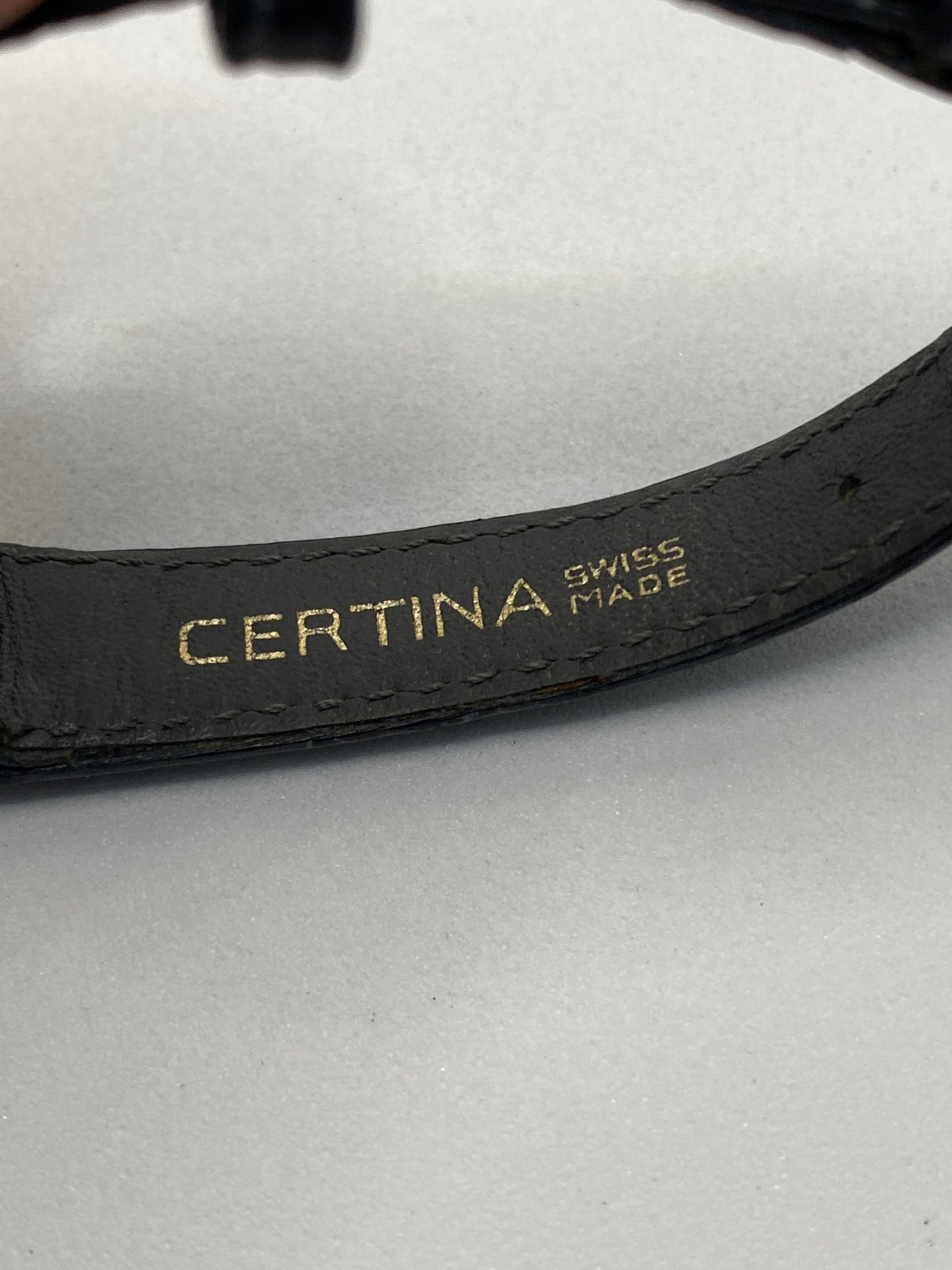 Certina Q Gold Plated Ladies Watch