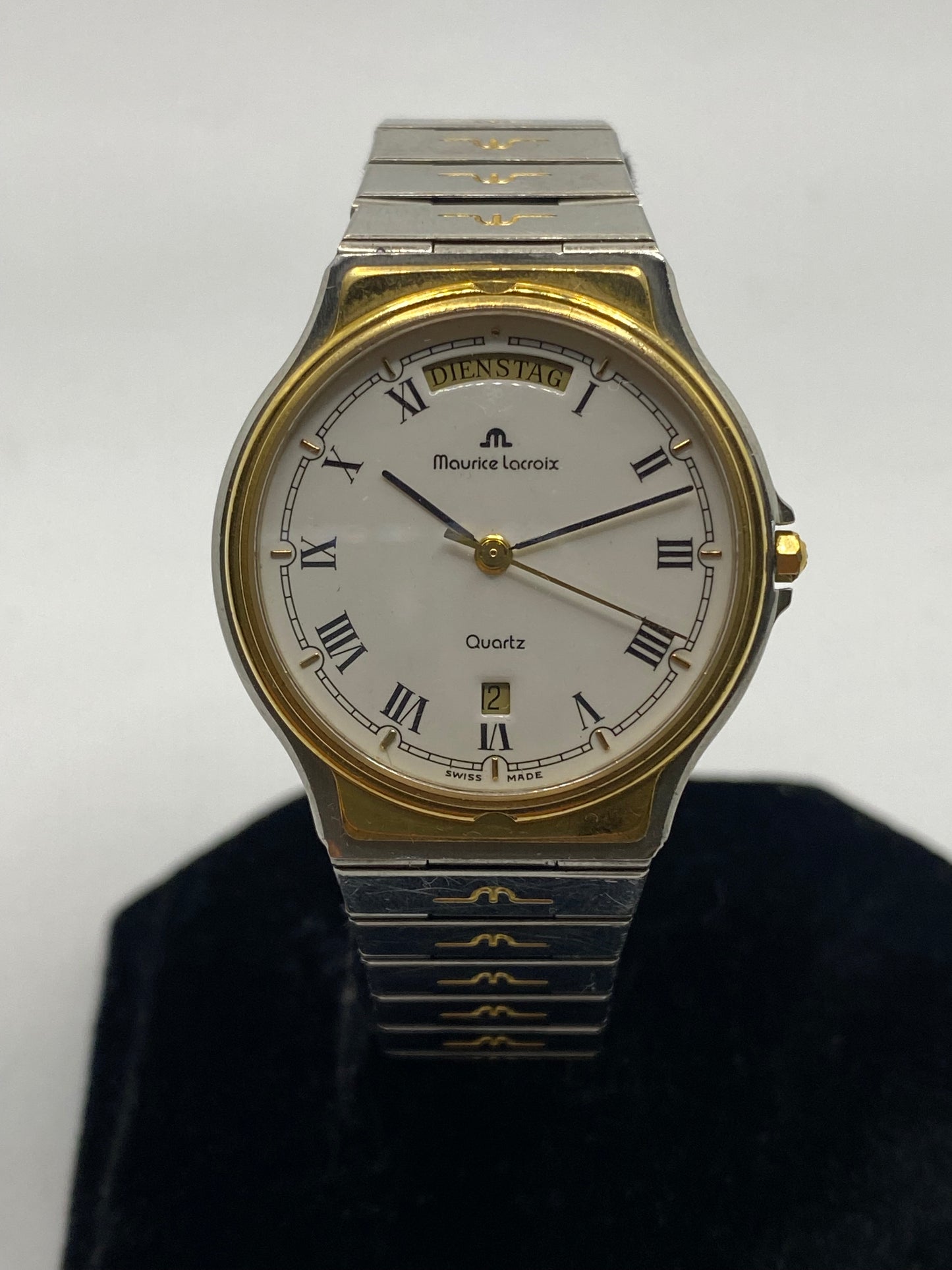 Maurice Lacroix Day Date 18K Solid Gold Bezel 97823