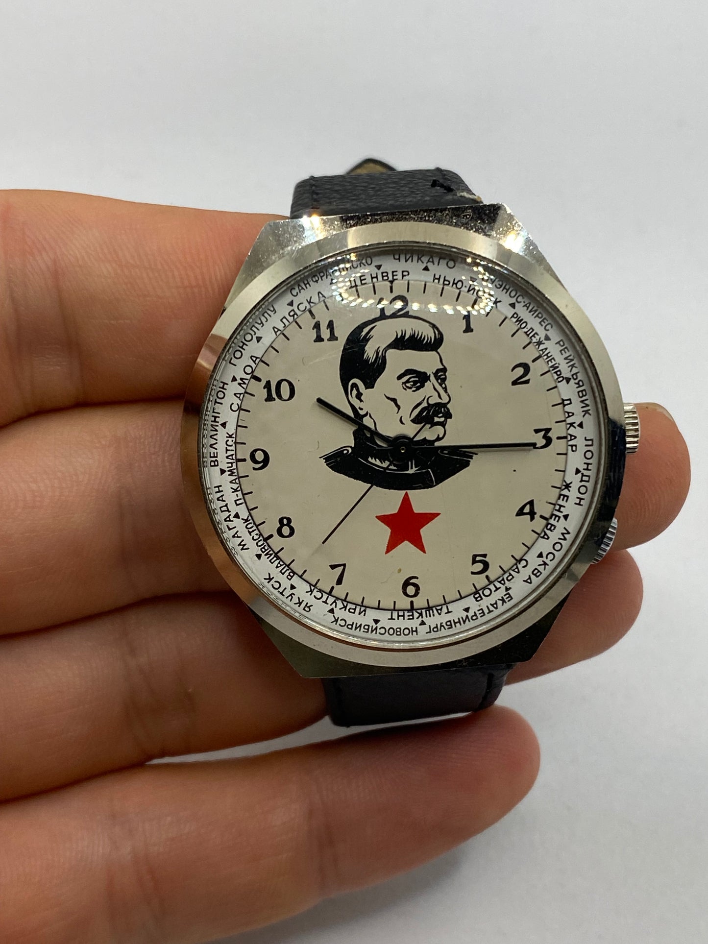 Raketa World Time Stalin Extremely Rare Untouched Piece