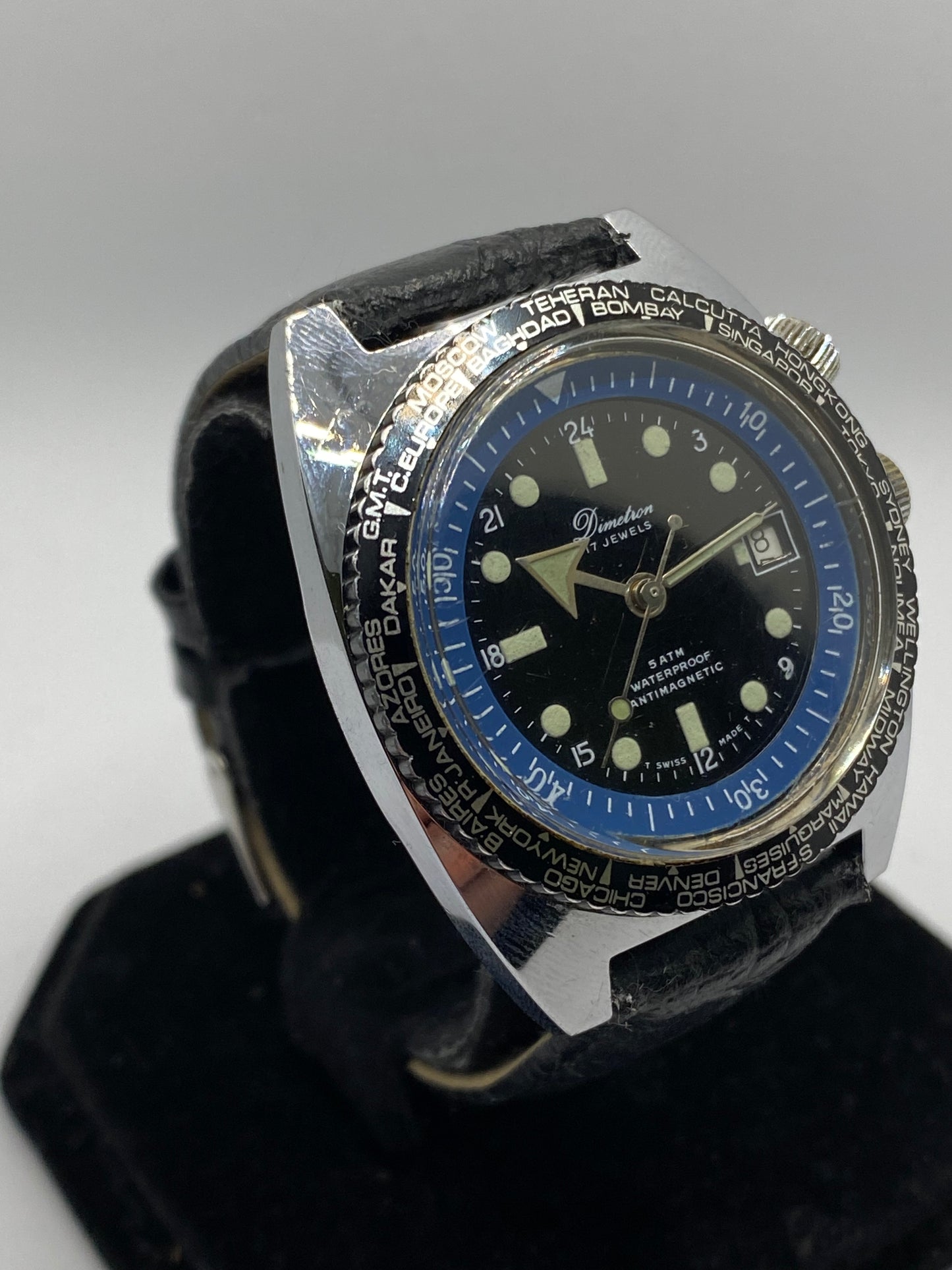 Dimetron GMT Diver Vintage Men’s Watch