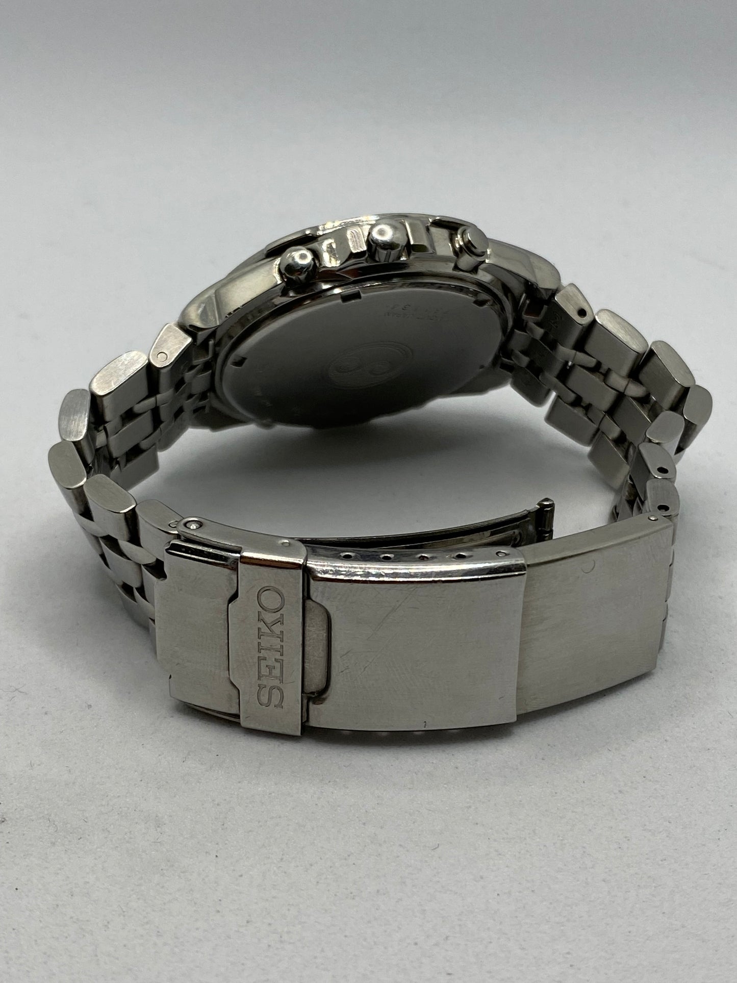 Seiko Panda Chronograph Alarm Orginal Bracelet 7T32