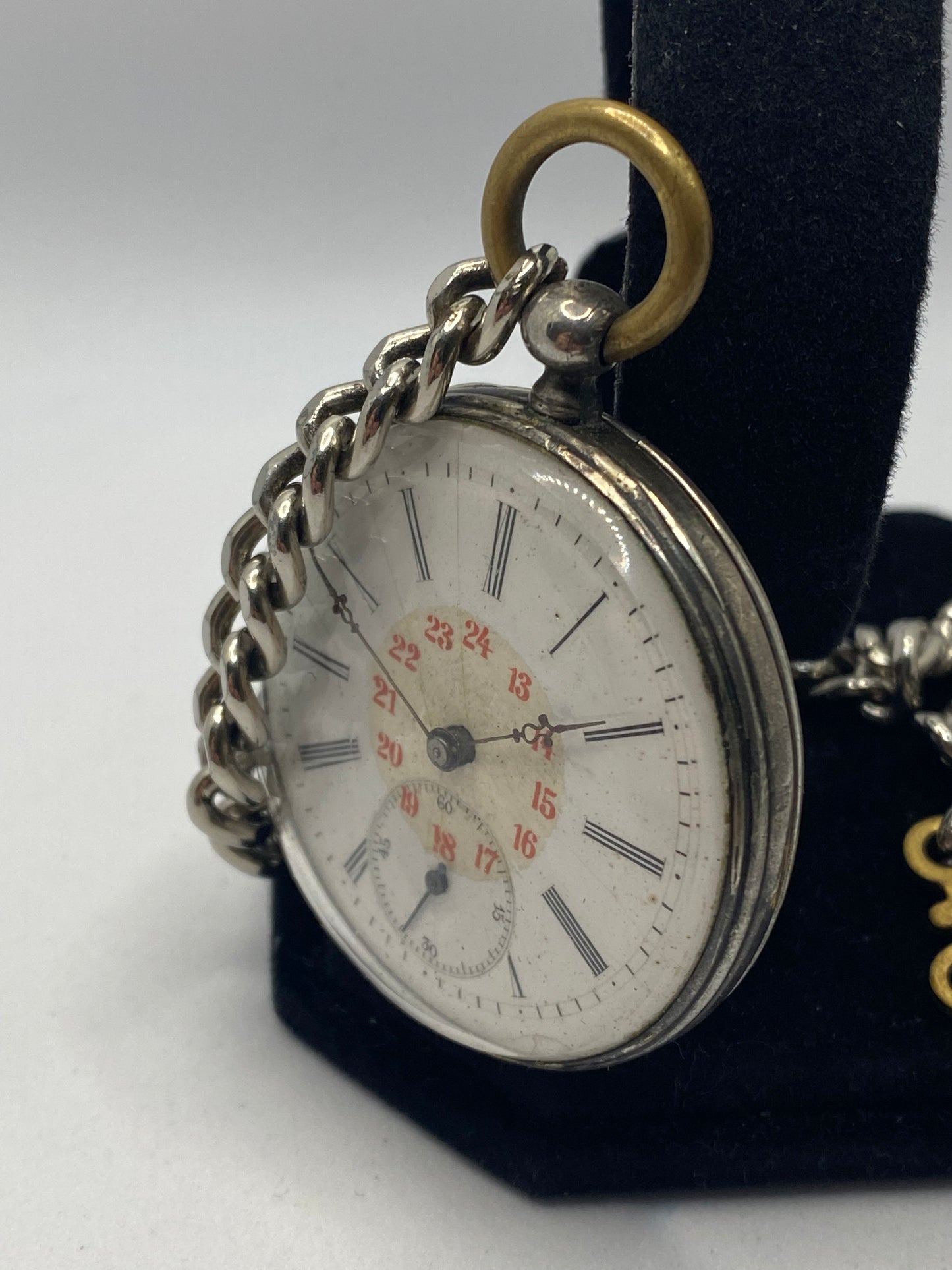 Vacheron Constantin Antique 1850s Silver Pocket Watch