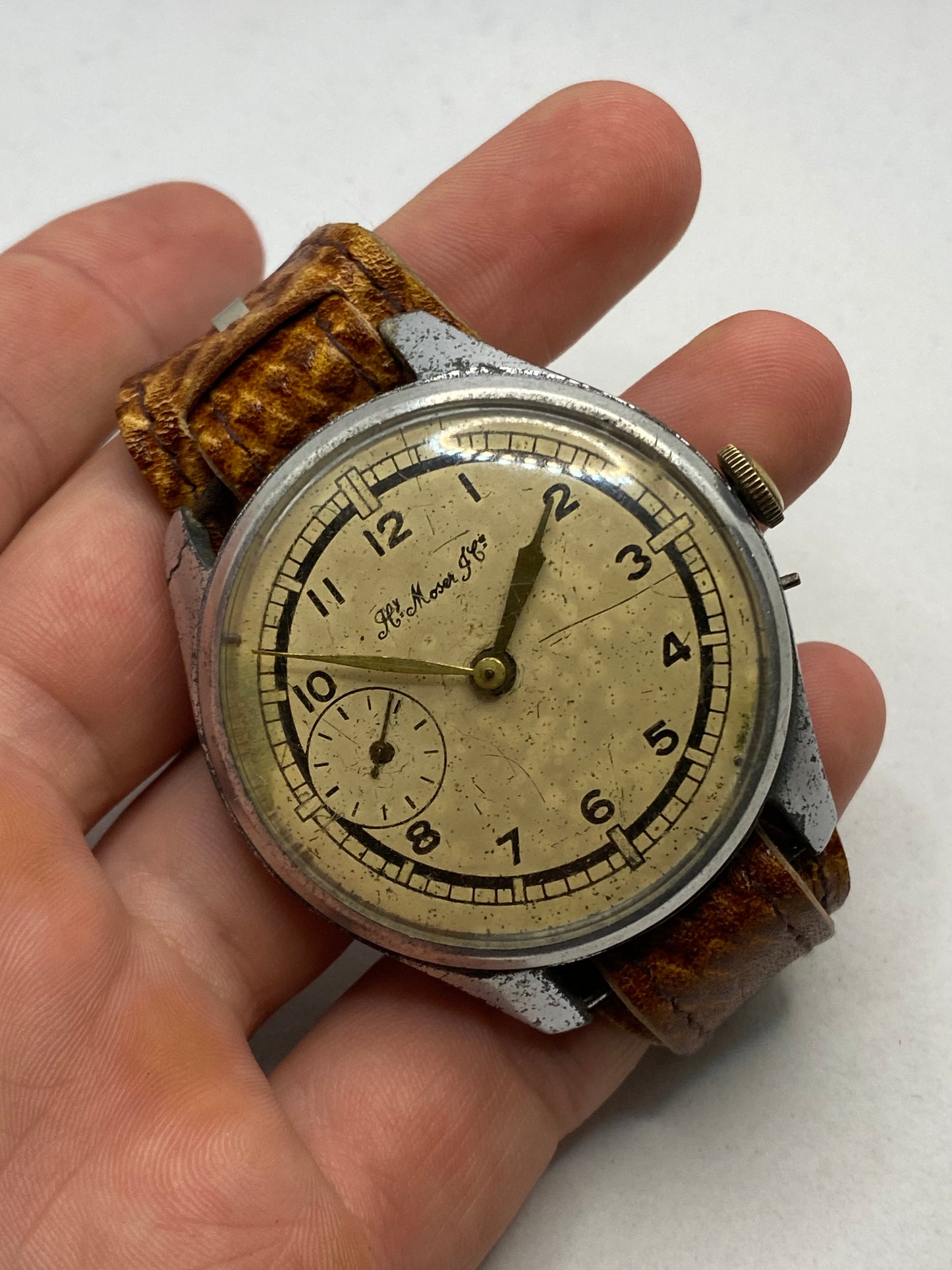 H.Moser & Cie. Marriage Wrist Antique Watch