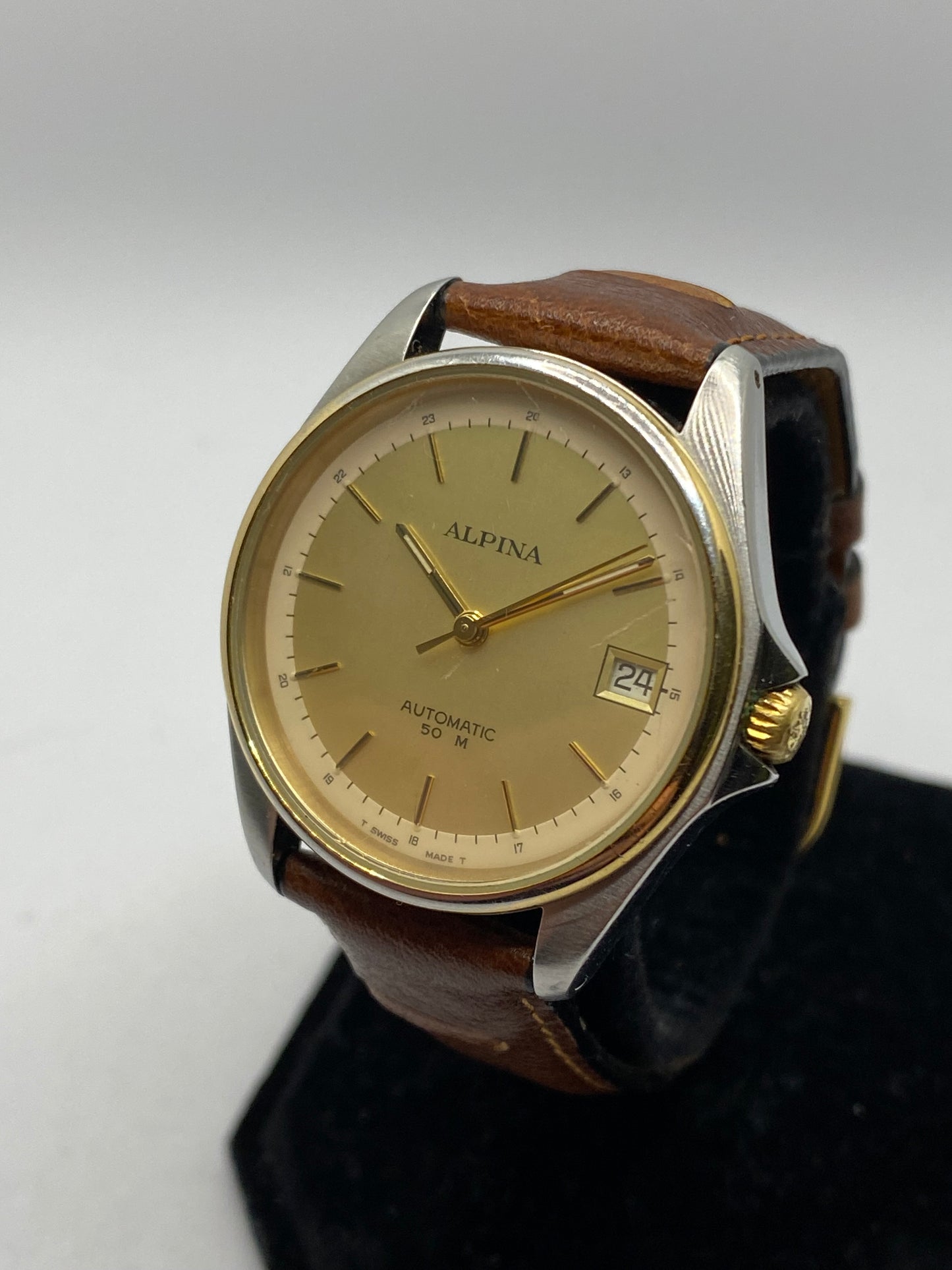 Alpina Automatic Eta 2824-2 Gold/ Steel Men’s Watch