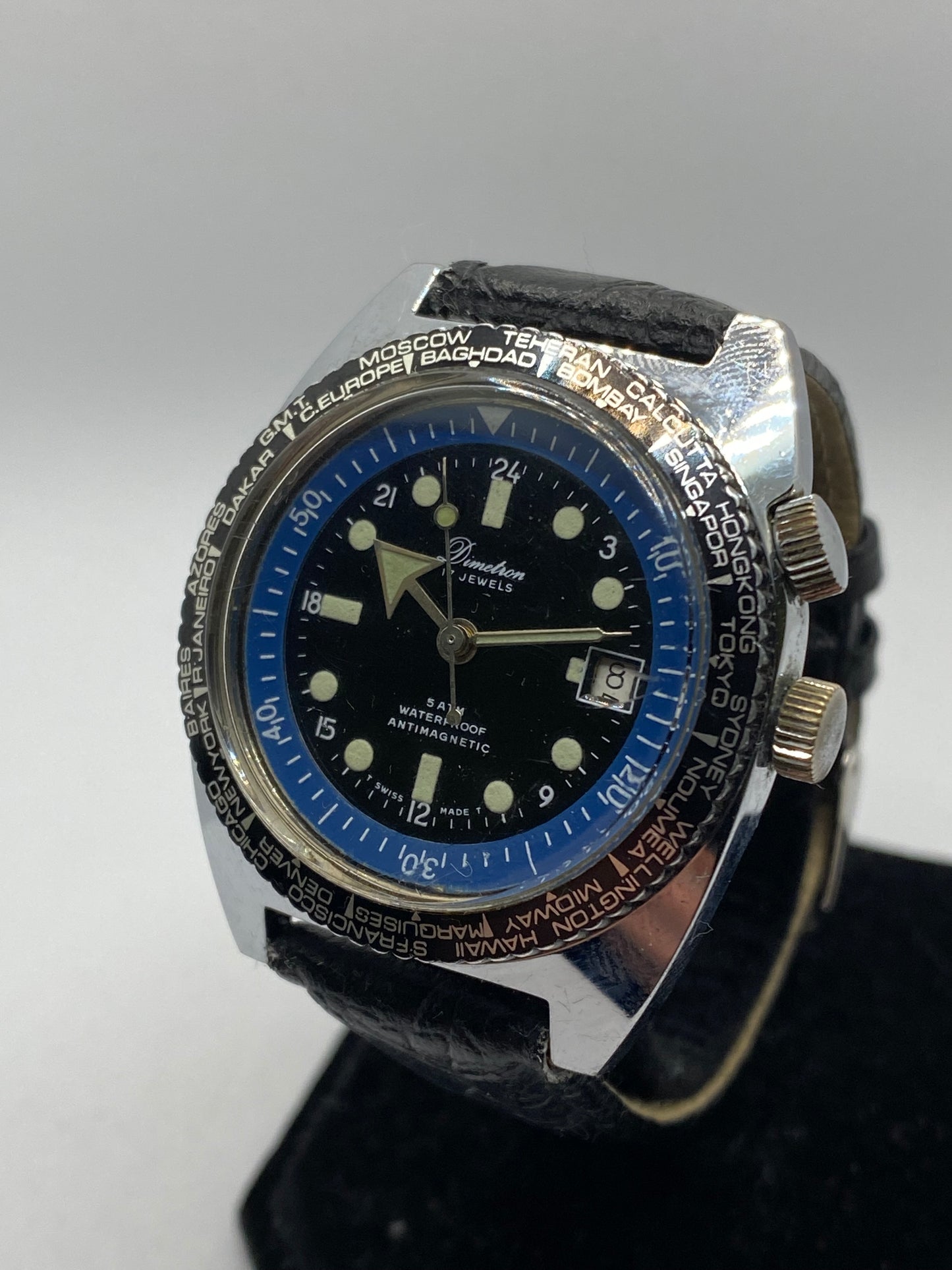 Dimetron GMT Diver Vintage Men’s Watch