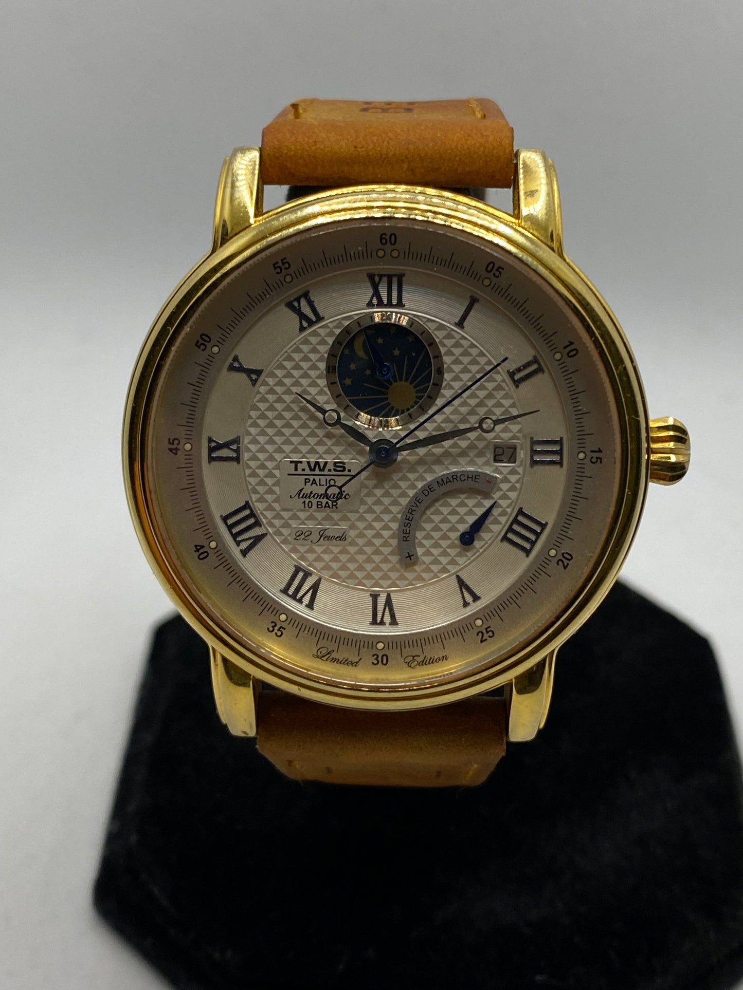 T.W.S Palio Automatic Power Reserve Moonphase Limited Edition