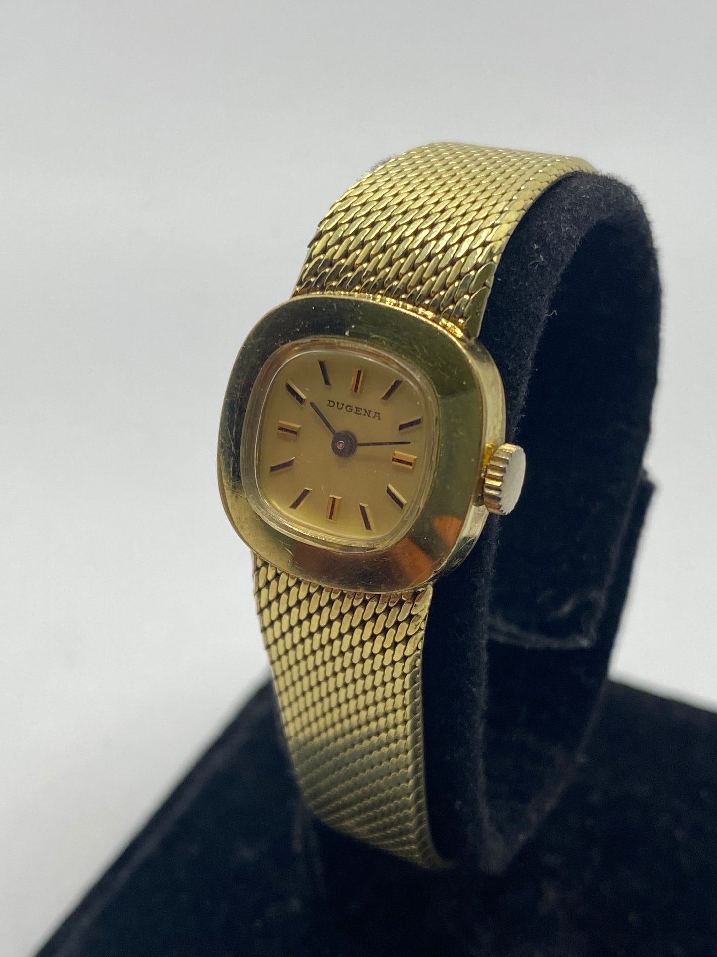 Dugena All Gold Plated Manual Wind Vintage 60s Ladies Watch