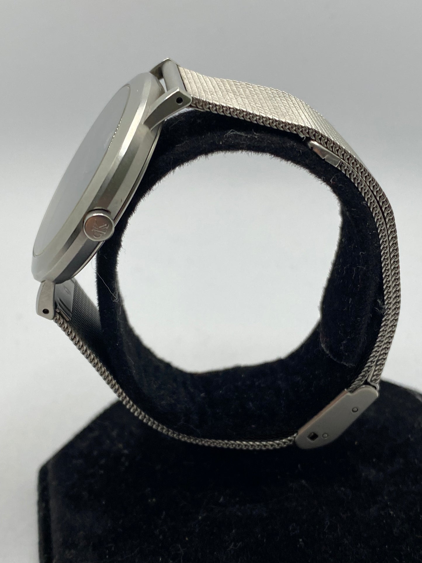 CK Calvin Klein 10ATM Ultra Thin 4,9mm All Stainless Steel Vintage 90s