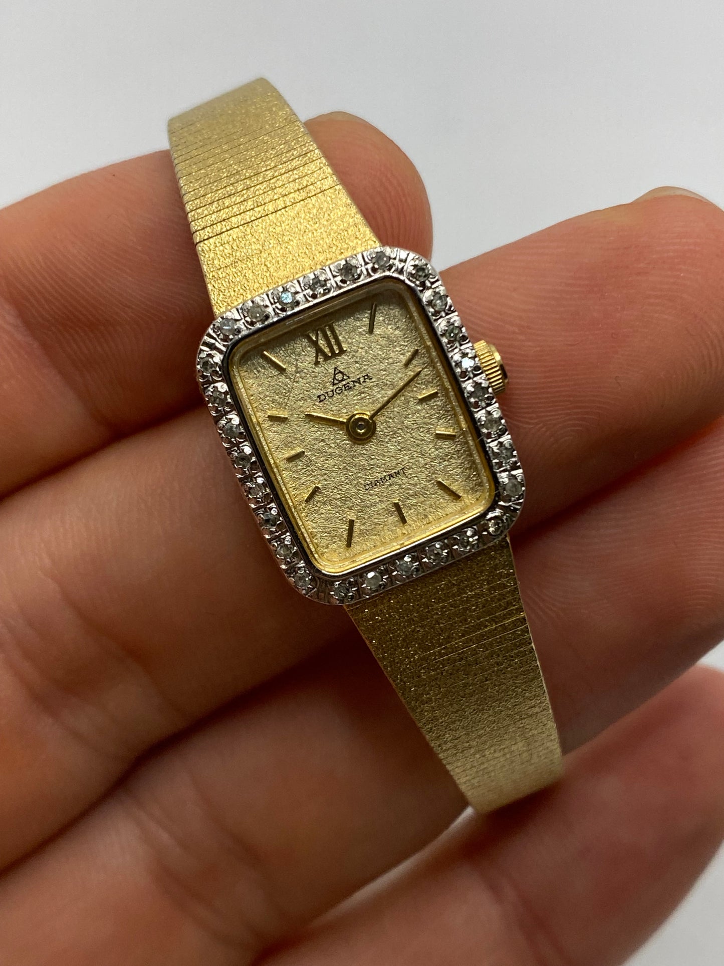 Dugena Diamant with Stones Luxury Look Ladies Watch