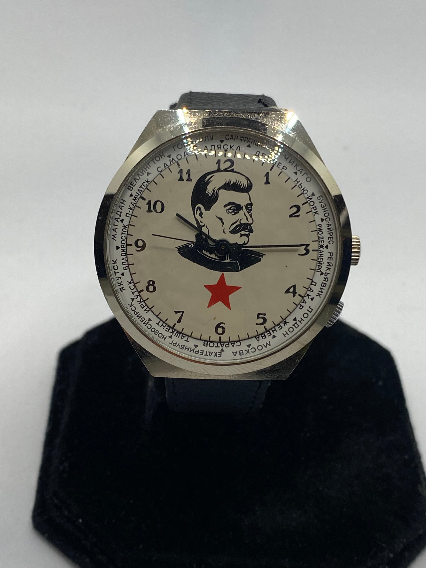 Raketa World Time Stalin Extremely Rare Untouched Piece