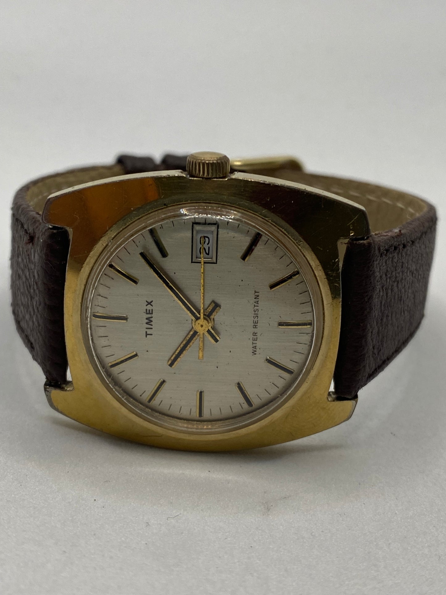 Timex Manual Wind Gold Plated Men’s Watch