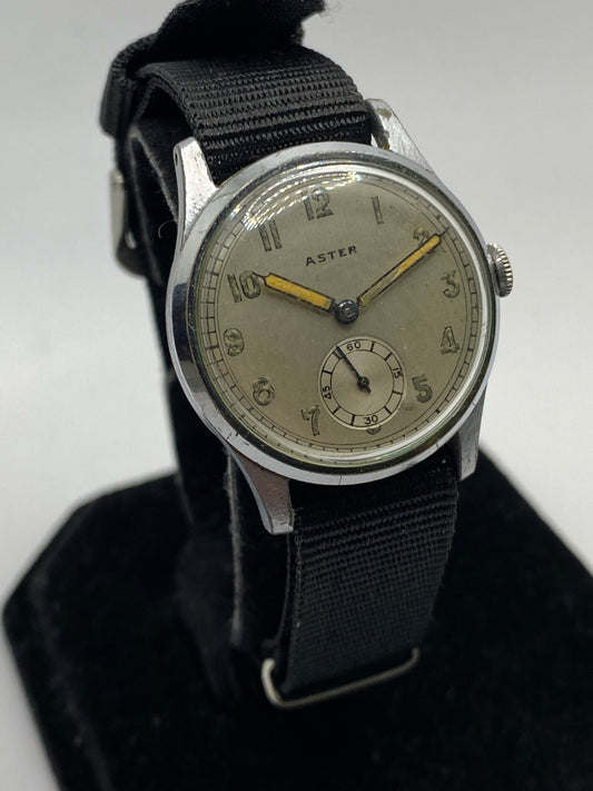 Aster Military WW2 German Vintage Watch