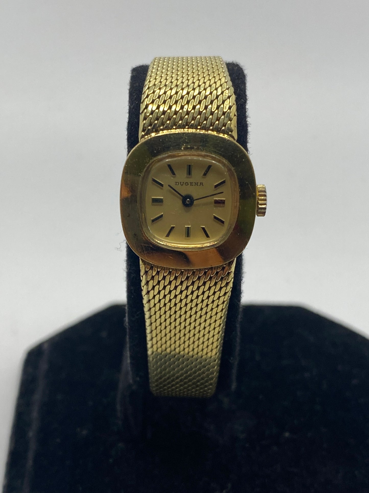 Dugena All Gold Plated Manual Wind Vintage 60s Ladies Watch