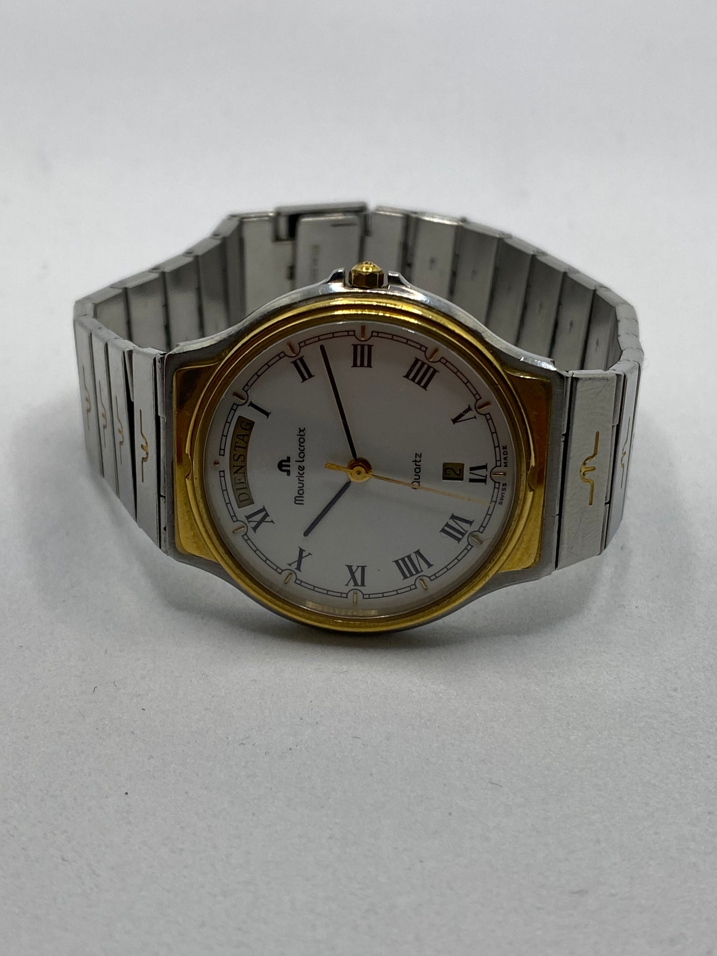 Maurice Lacroix Day Date 18K Solid Gold Bezel 97823