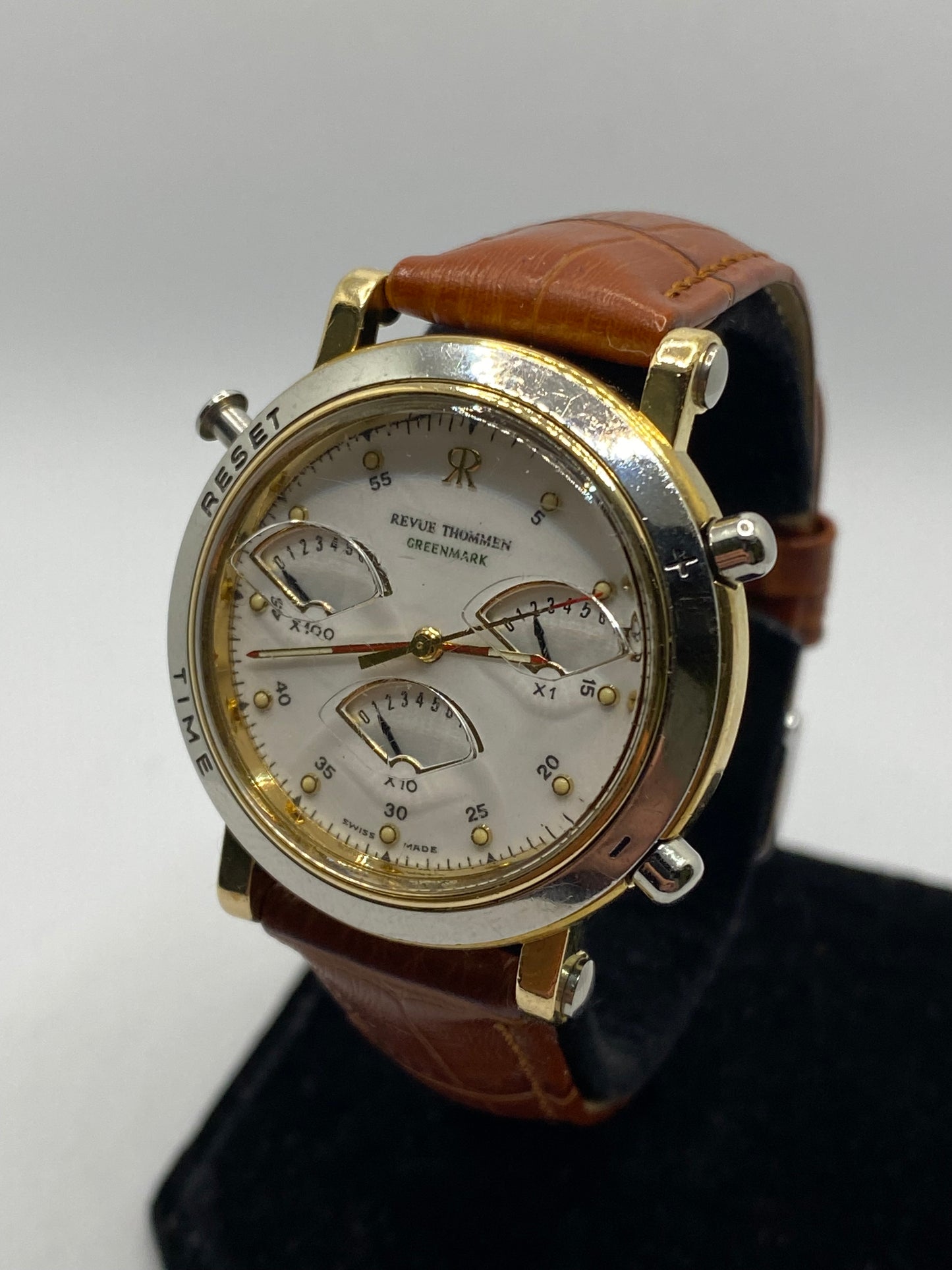 Revue Thommen Greenmark Golf Gold/Steel Watch