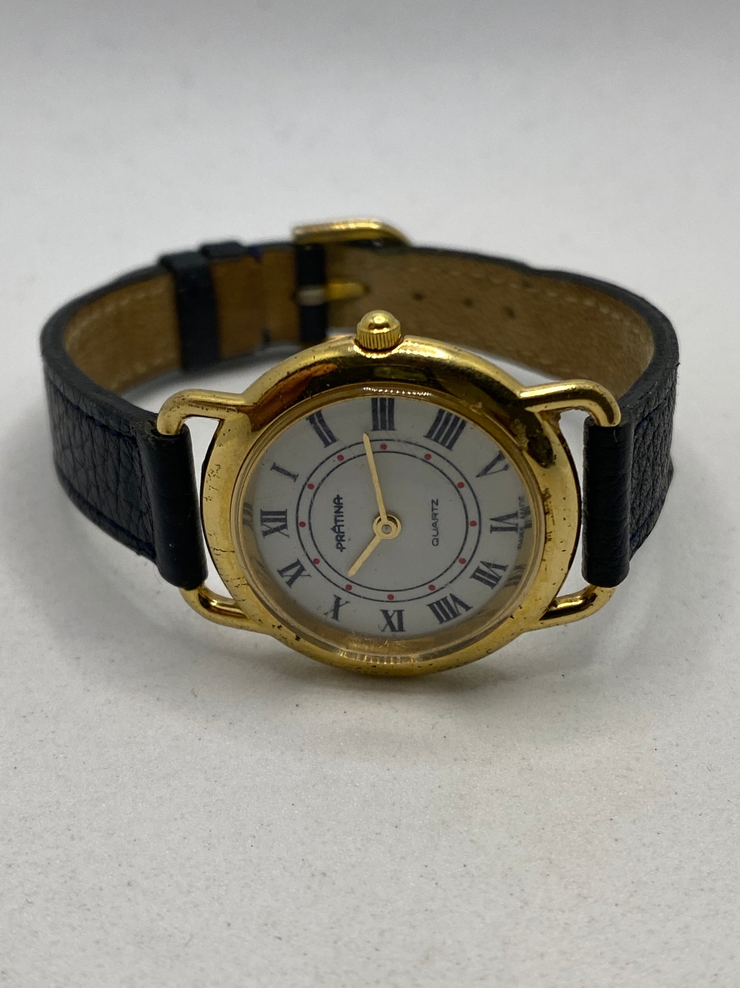 Pratina Quartz Gold Plated Ladies Watch