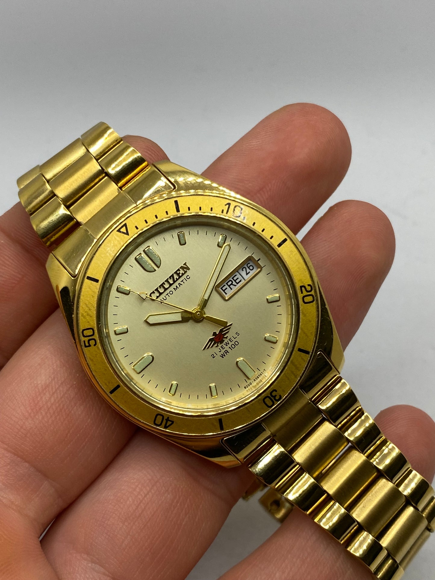 Citizen Automatic Gold Day Date WR100m Men’s Watch