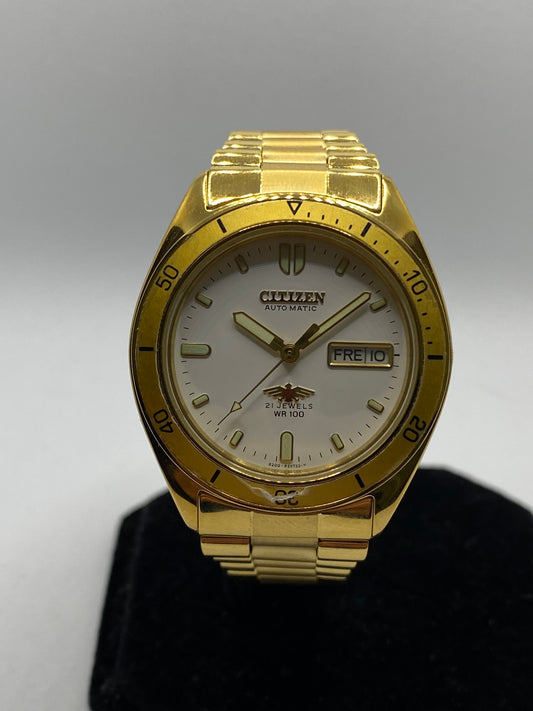 Citizen Automatic 21 Jewels 10ATN All Gold Plated