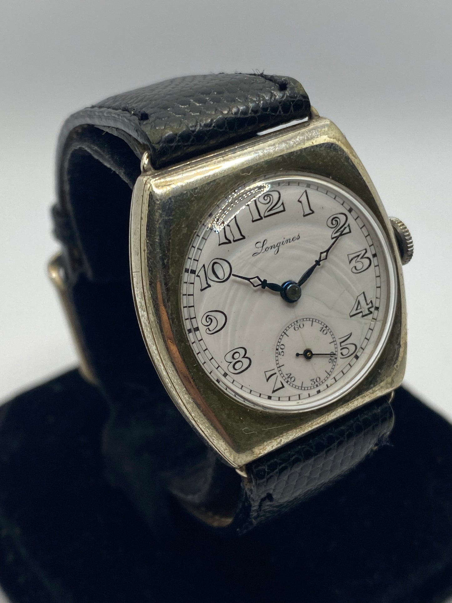 Longines WW1 Officer Trench Silver Watch