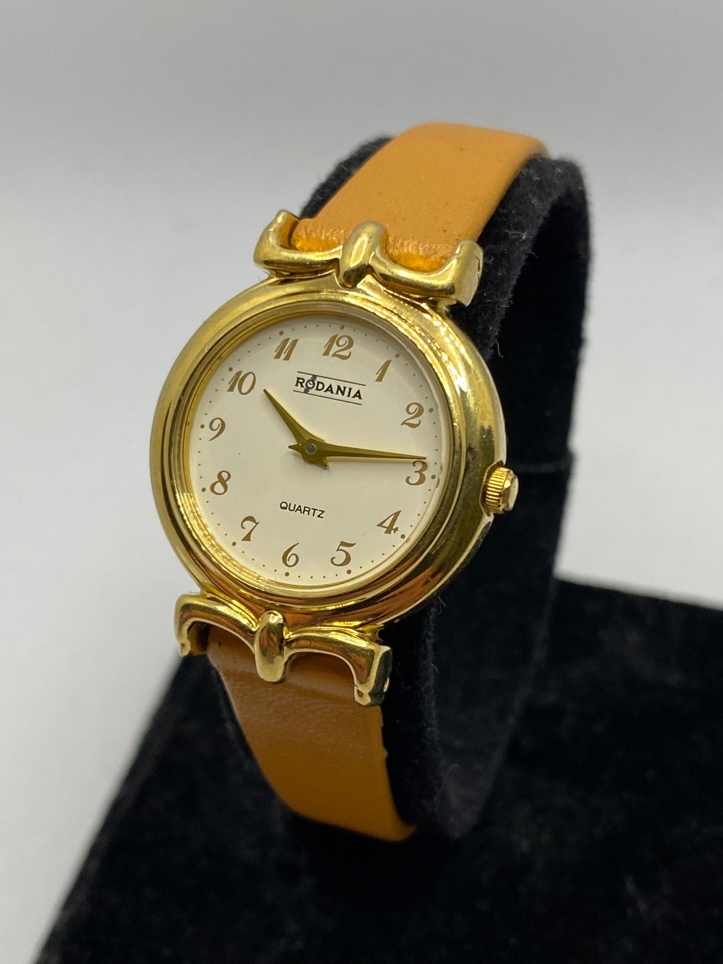 Rodania Quartz Gold Plated Ladies Watch