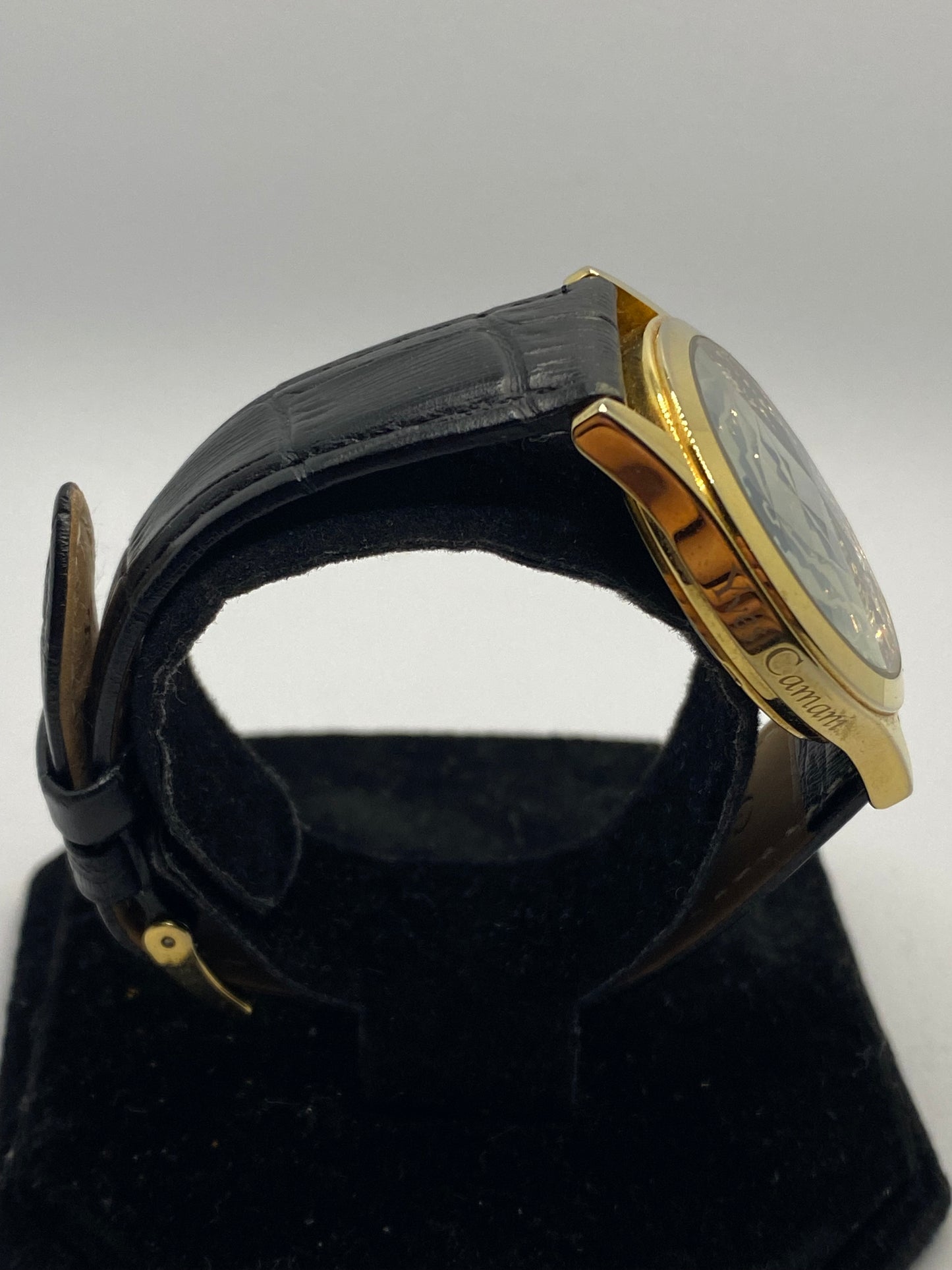 Yves Camani with Swarovski Crystals Gold Plated Ladies Watch