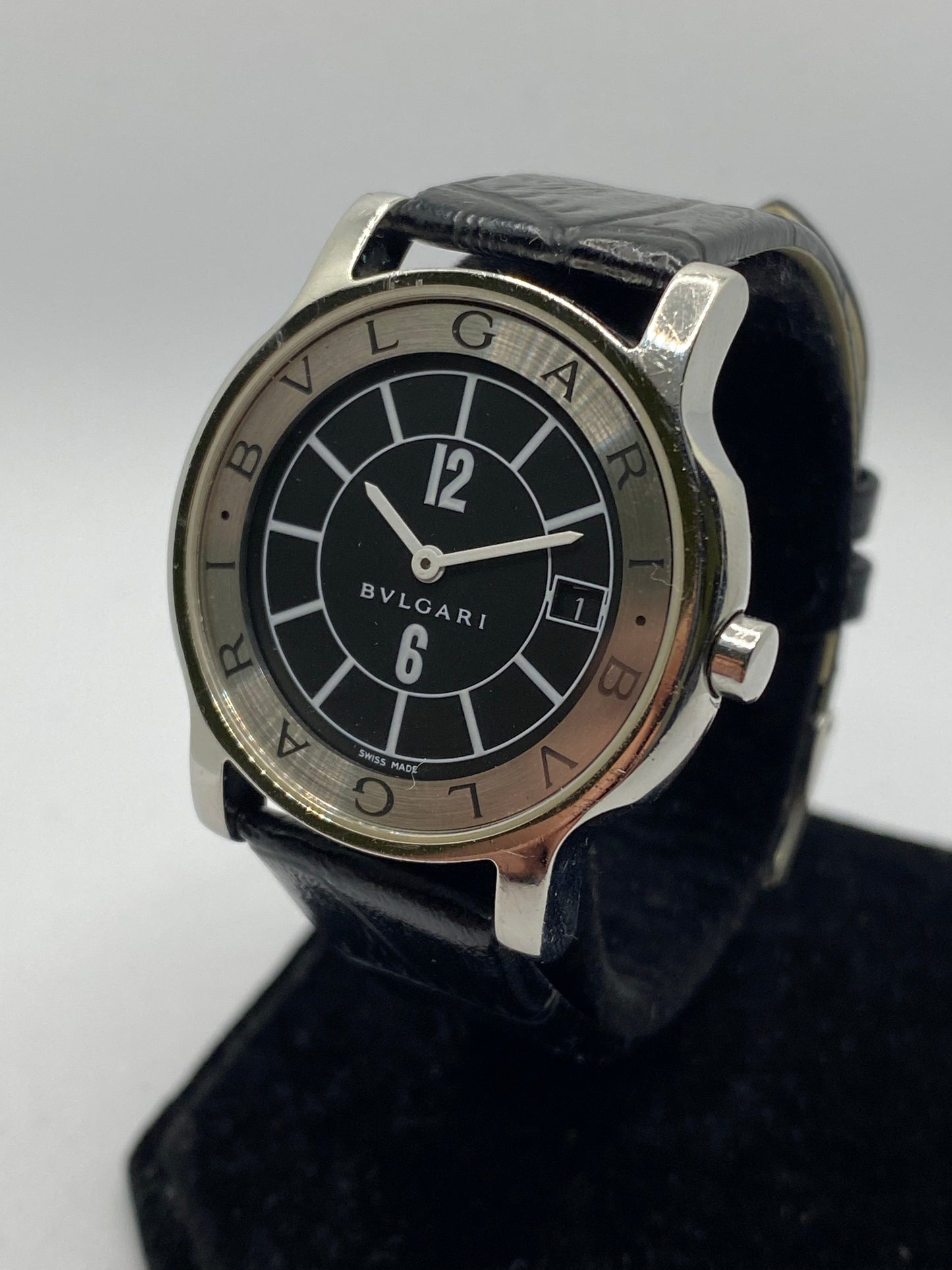 Bulgari Solotempo ST35S Black Dial Men’s Unisex Watch