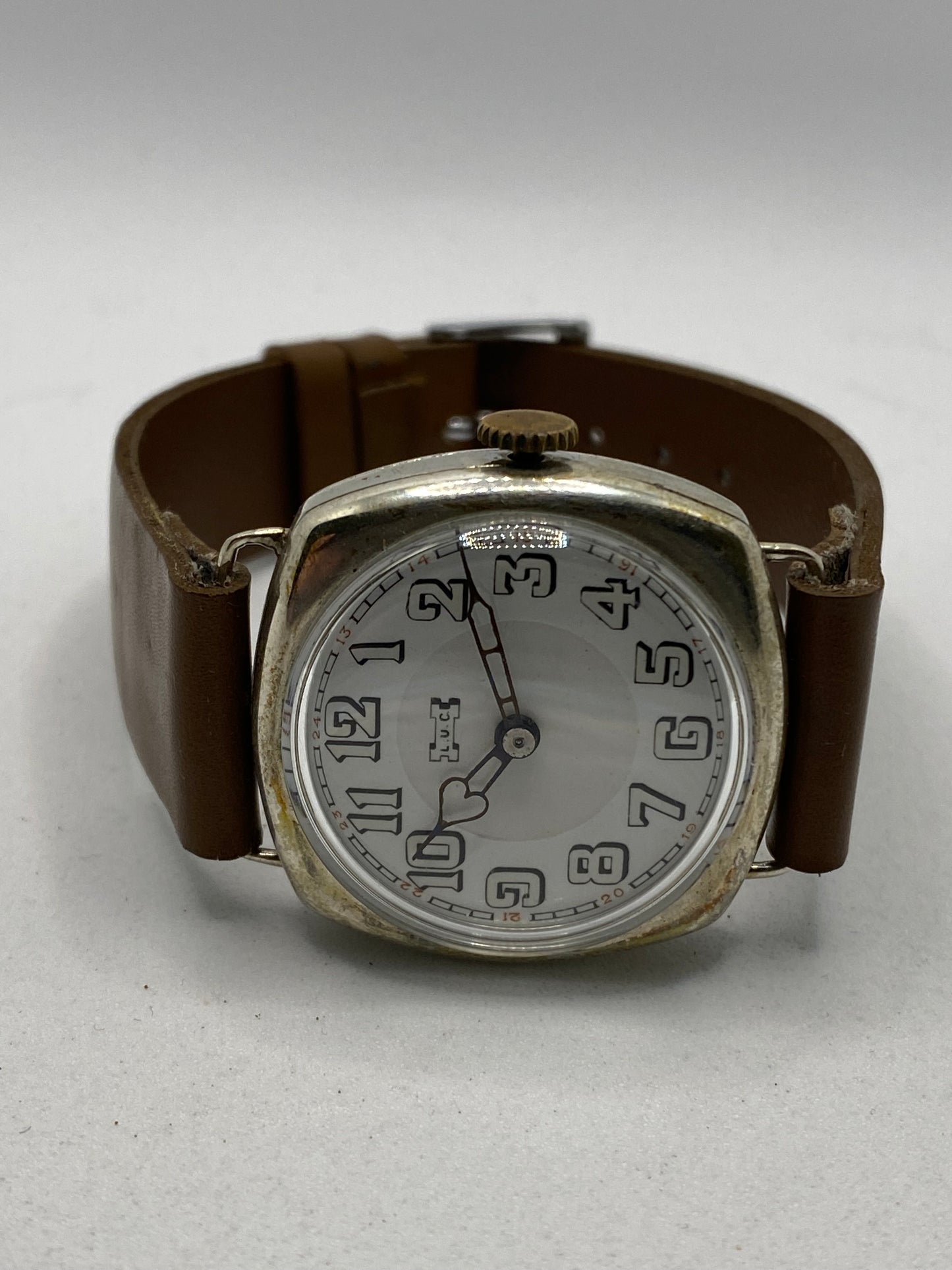 Chopard L.U.C. Military WW1 Silver Extremely Rare Watch