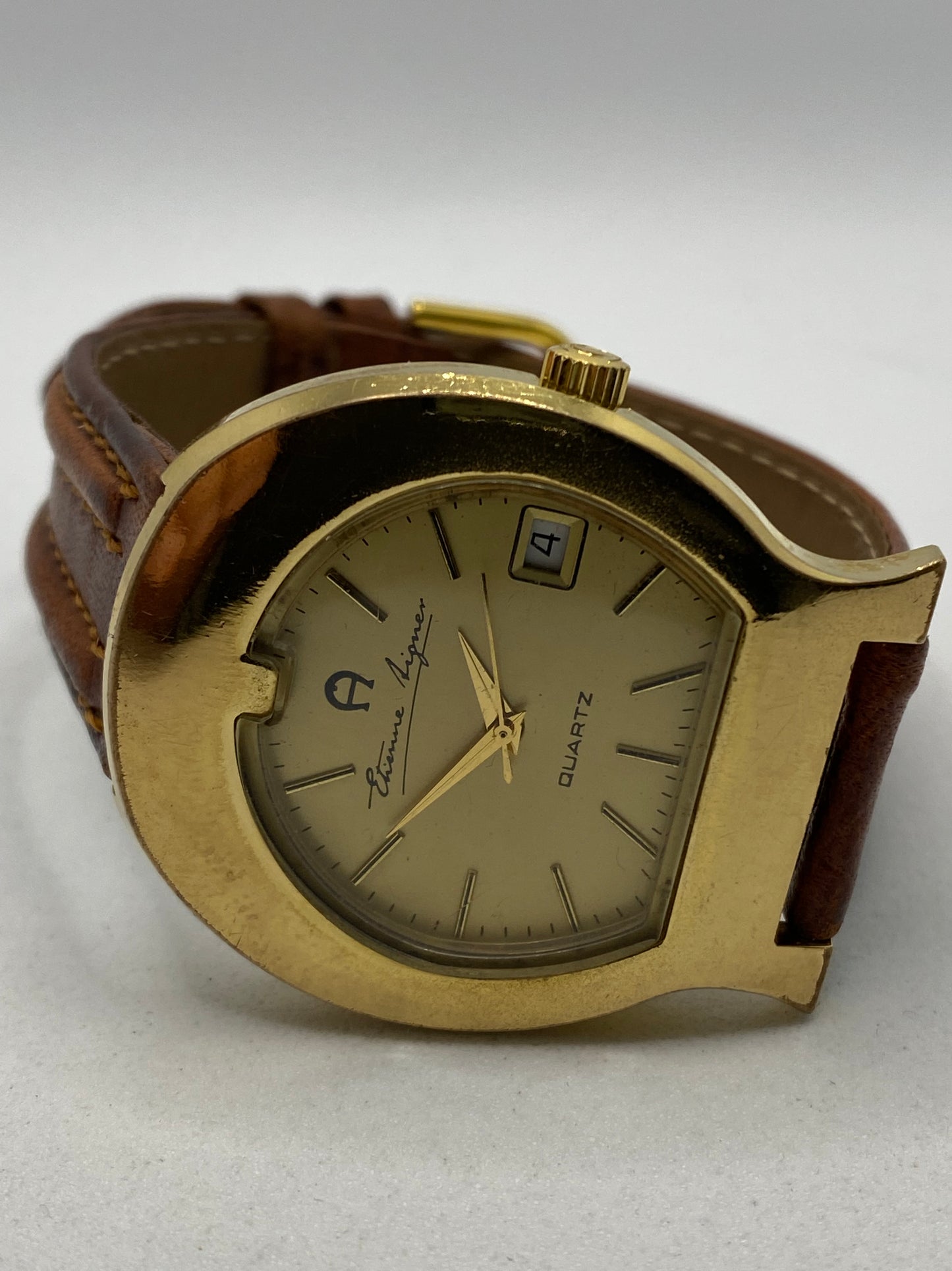 Aigner Etienne Horseshoe Rare 90s Quartz Watch