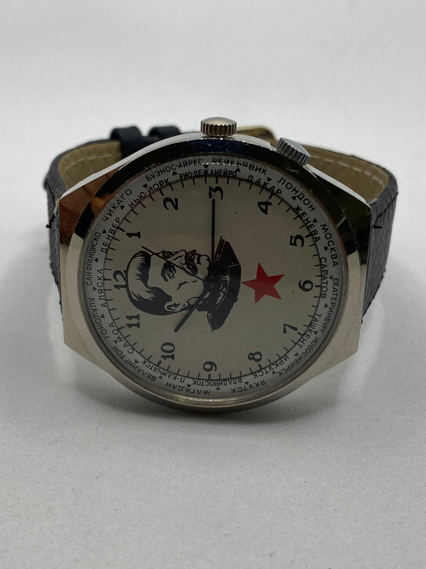 Raketa World Time Stalin Extremely Rare Untouched Piece