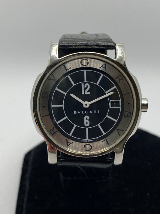 Bulgari Solotempo ST35S Black Dial Men’s Unisex Watch