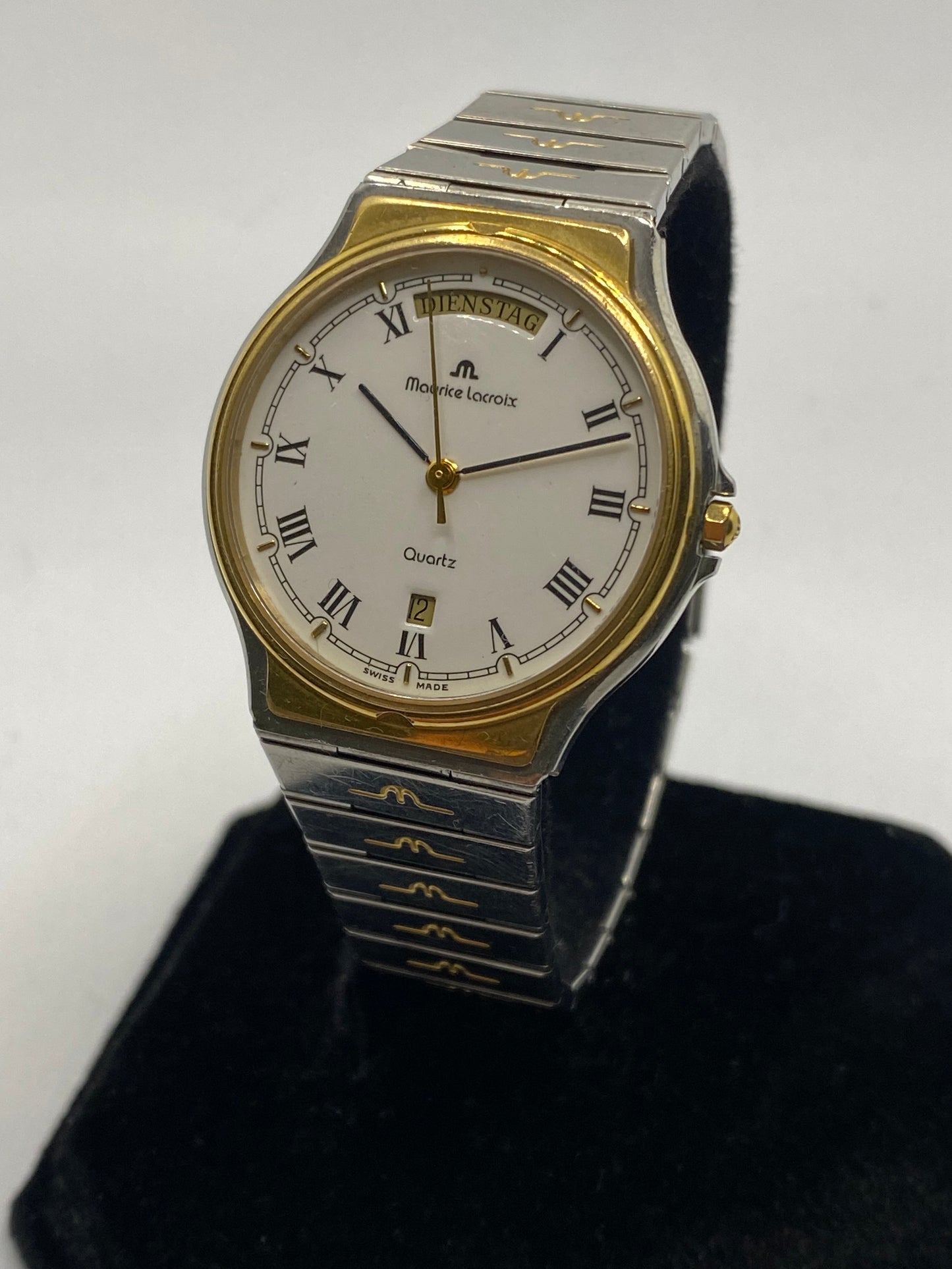 Maurice Lacroix Day Date 18K Solid Gold Bezel 97823