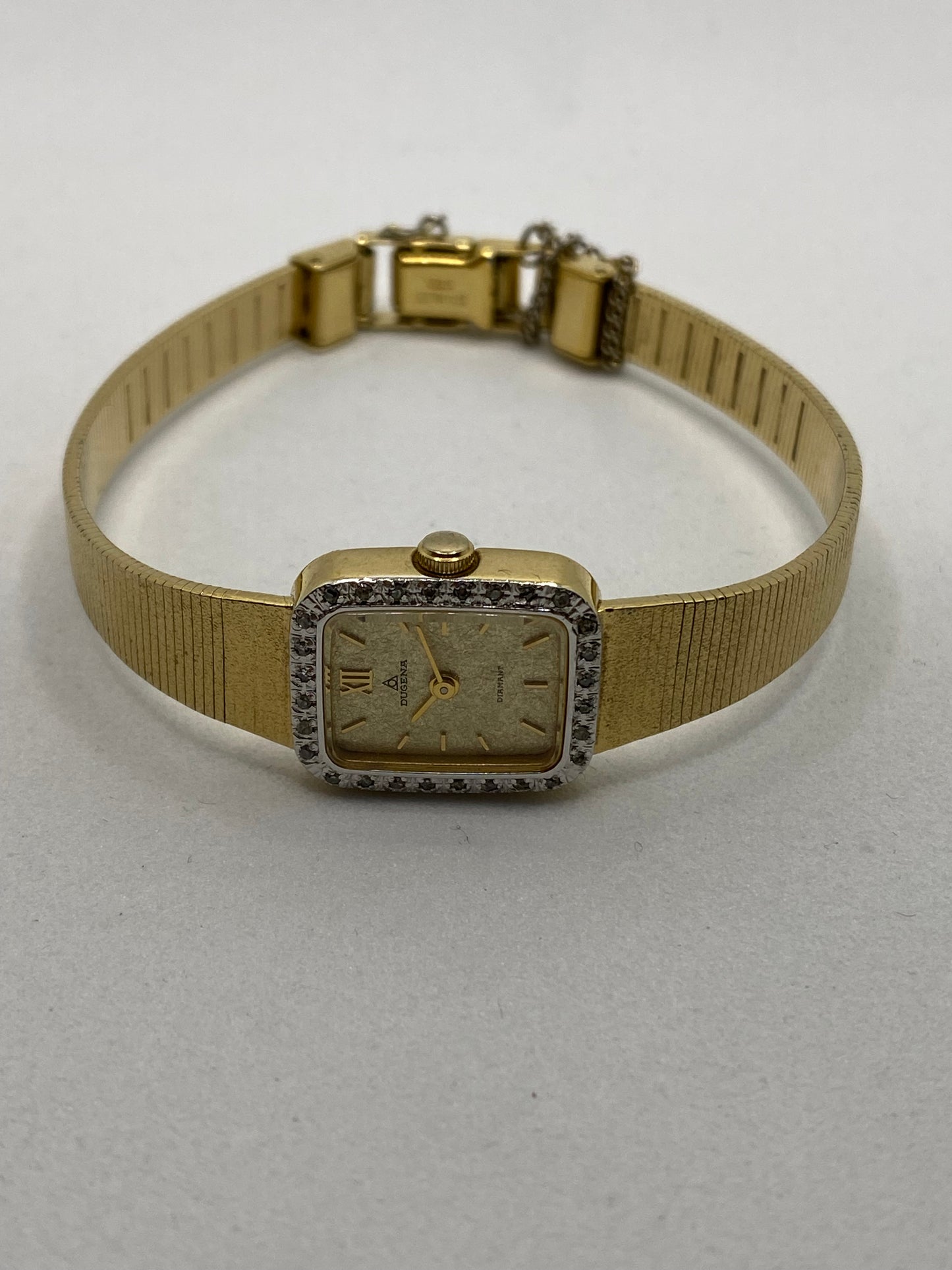 Dugena Diamant with Stones Luxury Look Ladies Watch