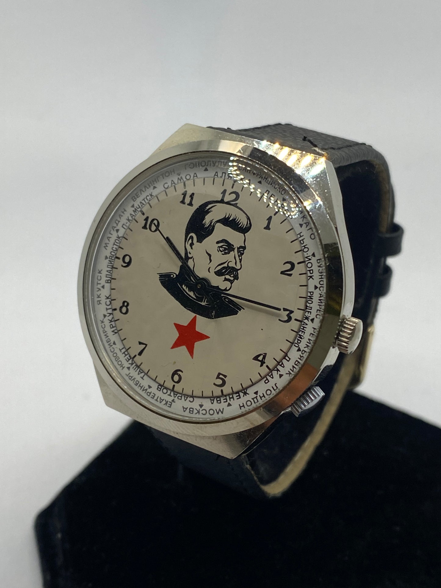 Raketa World Time Stalin Extremely Rare Untouched Piece