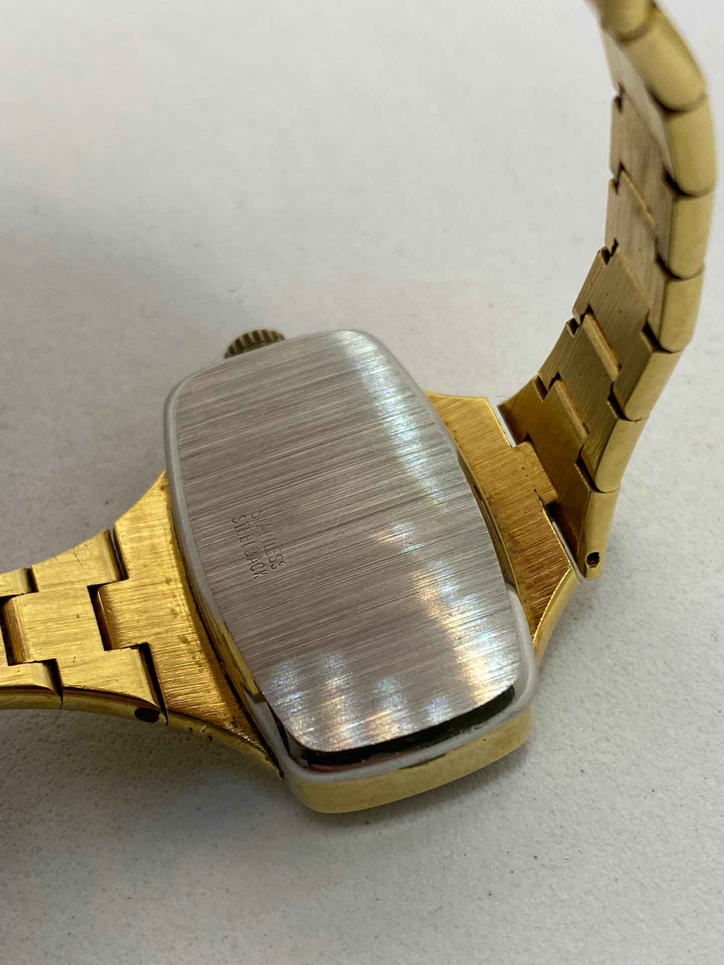 GUB Glashutte 18K Gold Plated Manual Wind Ladies Watch