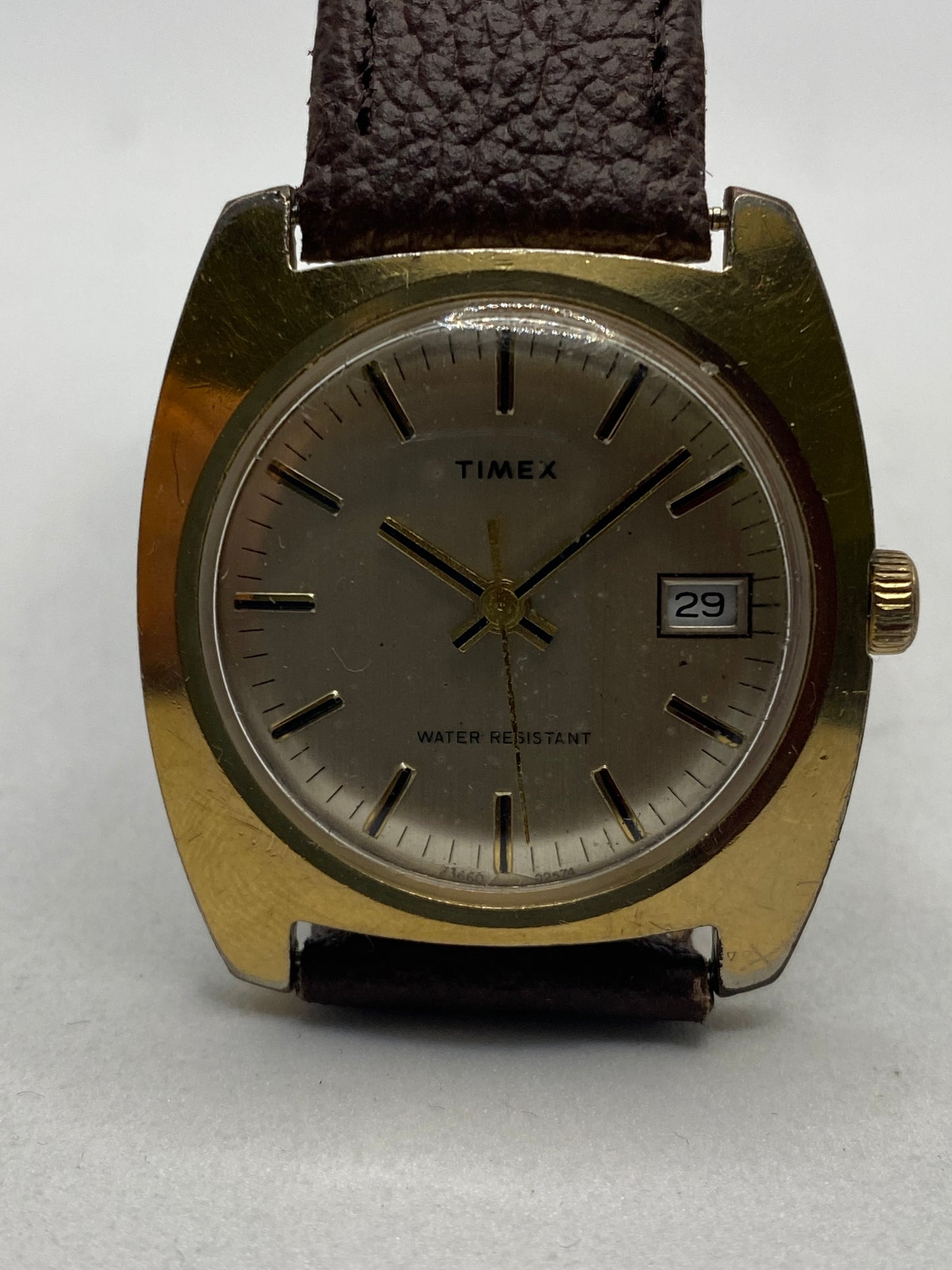 Timex Manual Wind Gold Plated Men’s Watch