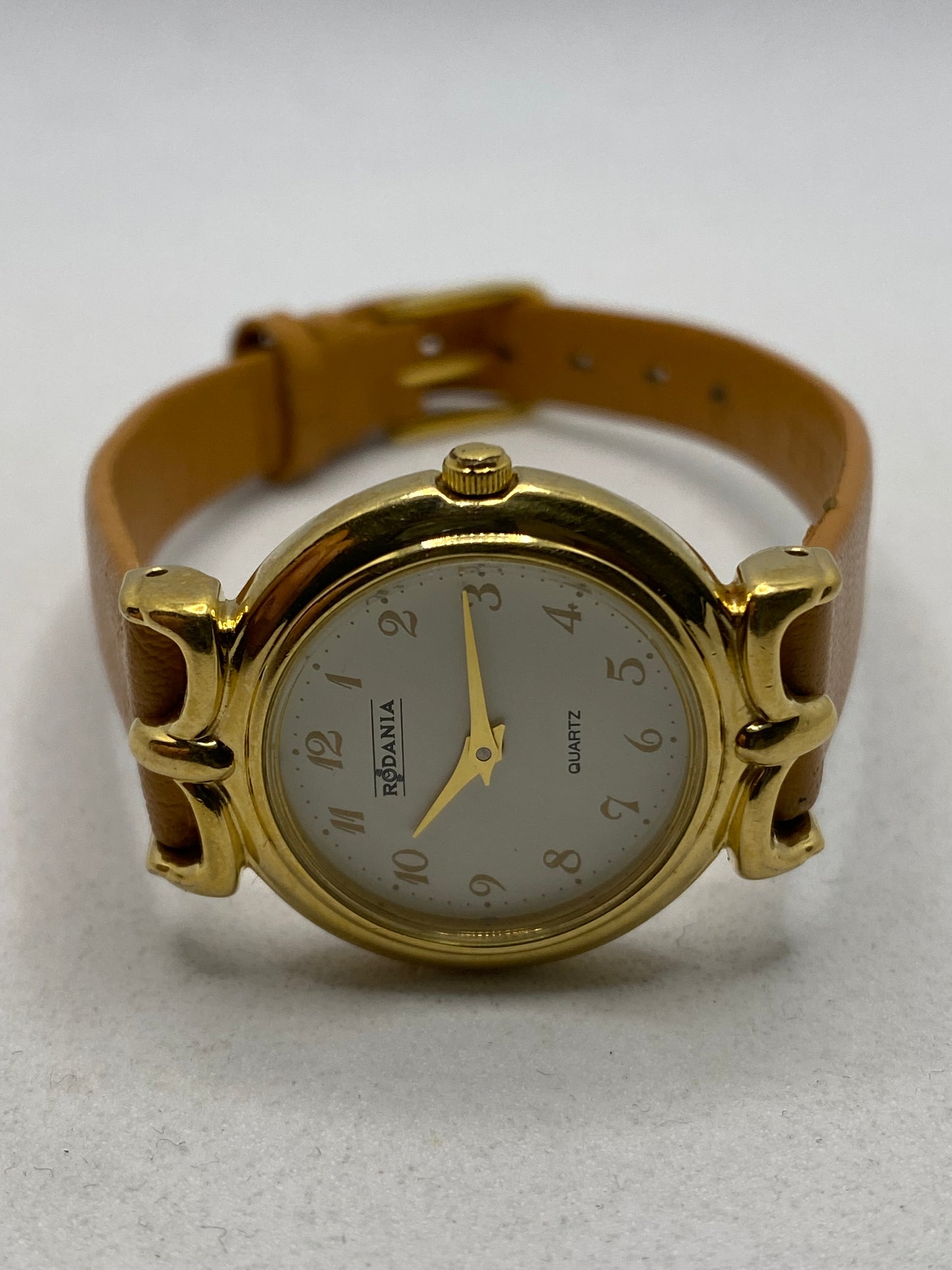 Rodania Quartz Gold Plated Ladies Watch